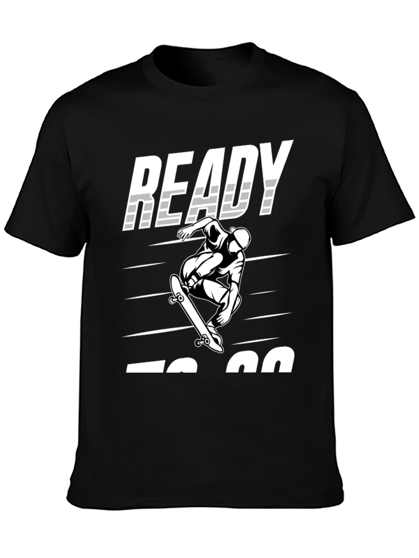 Ready To Go Skateboard T-Shirt | Mens Graphic Tee