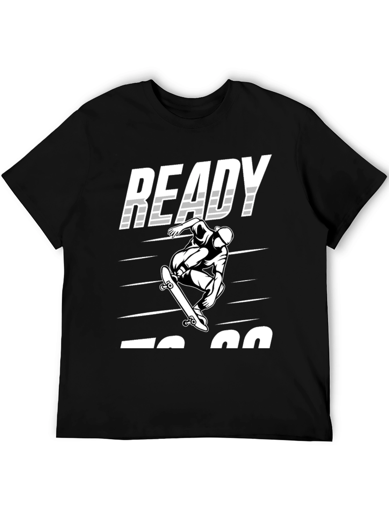 Ready To Go Skateboard T-Shirt | Mens Graphic Tee