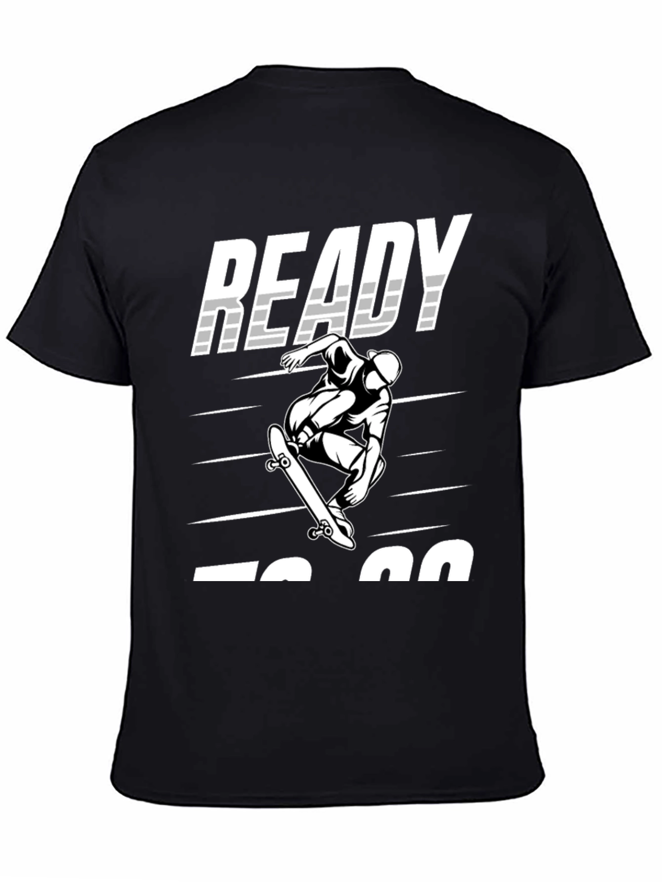 Ready To Go Skateboard T-Shirt | Mens Graphic Tee