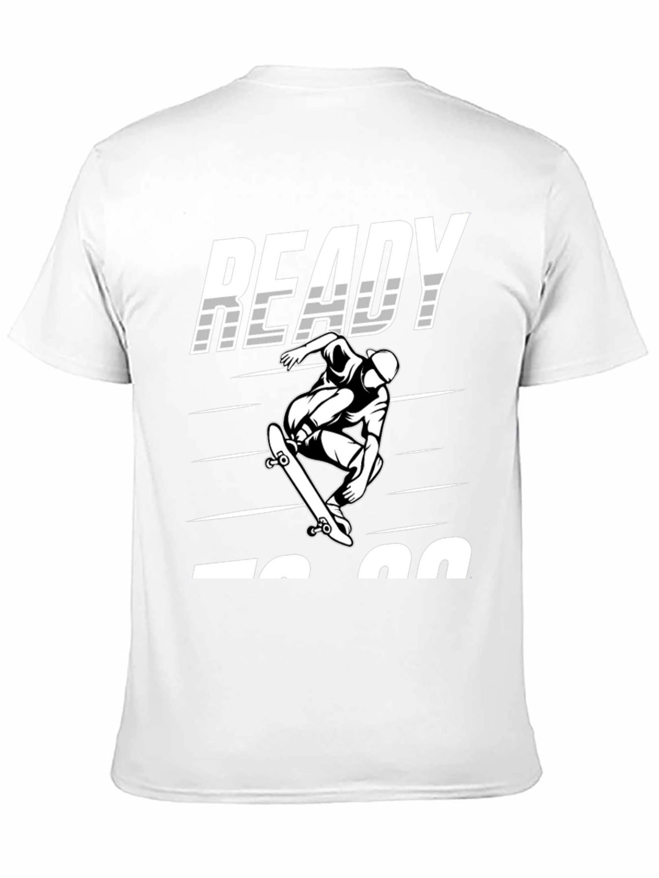 Ready To Go Skateboard T-Shirt | Mens Graphic Tee