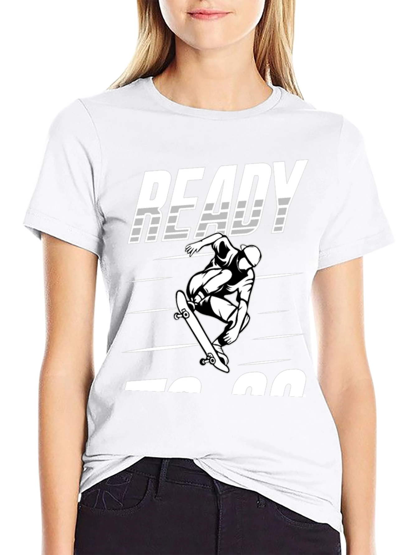 Ready To Go Skateboard T-Shirt | Mens Graphic Tee