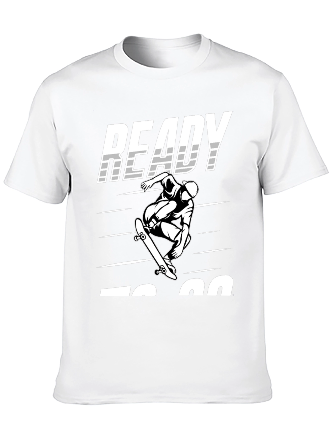 Ready To Go Skateboard T-Shirt | Mens Graphic Tee
