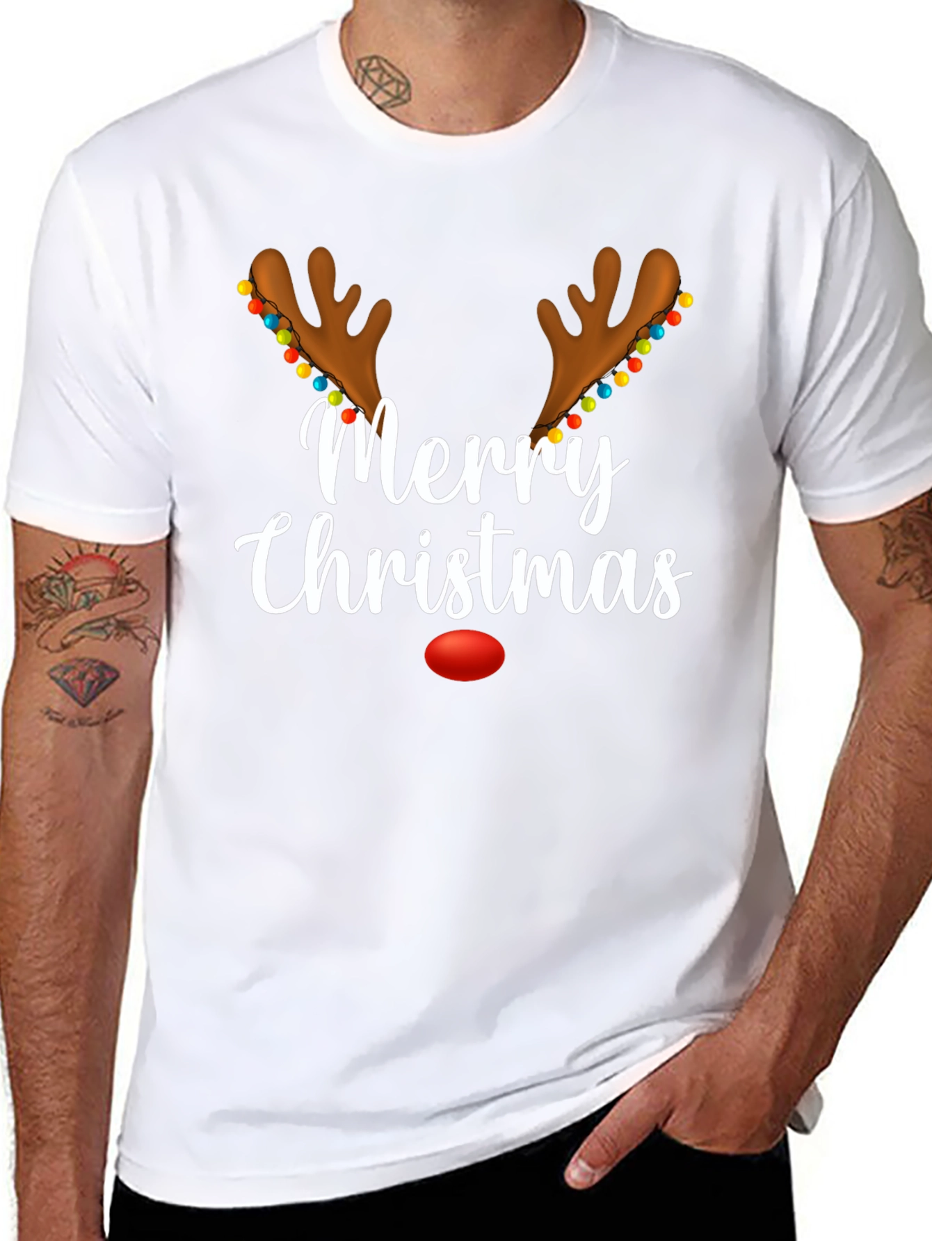 Merry Christmas Reindeer T-Shirt