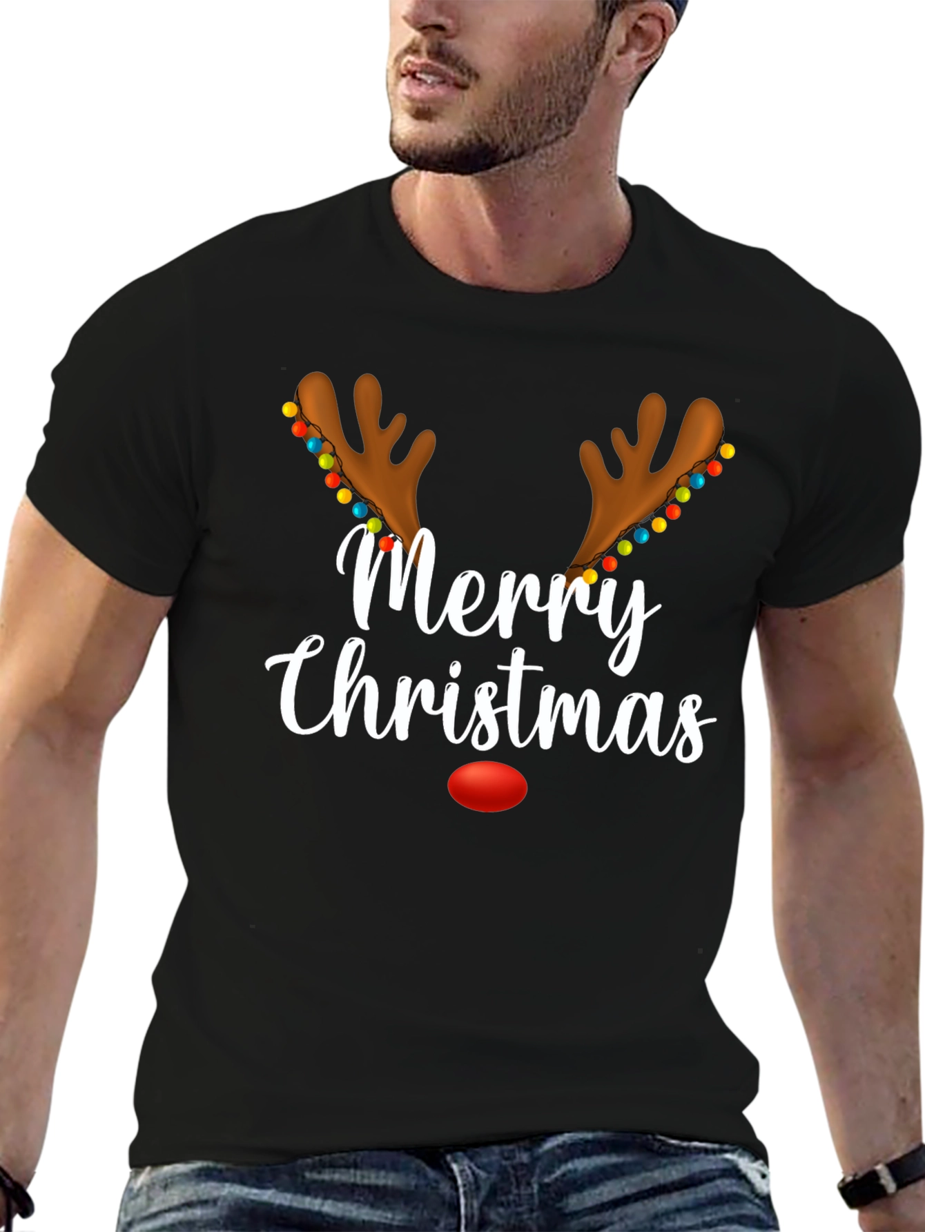Merry Christmas Reindeer T-Shirt