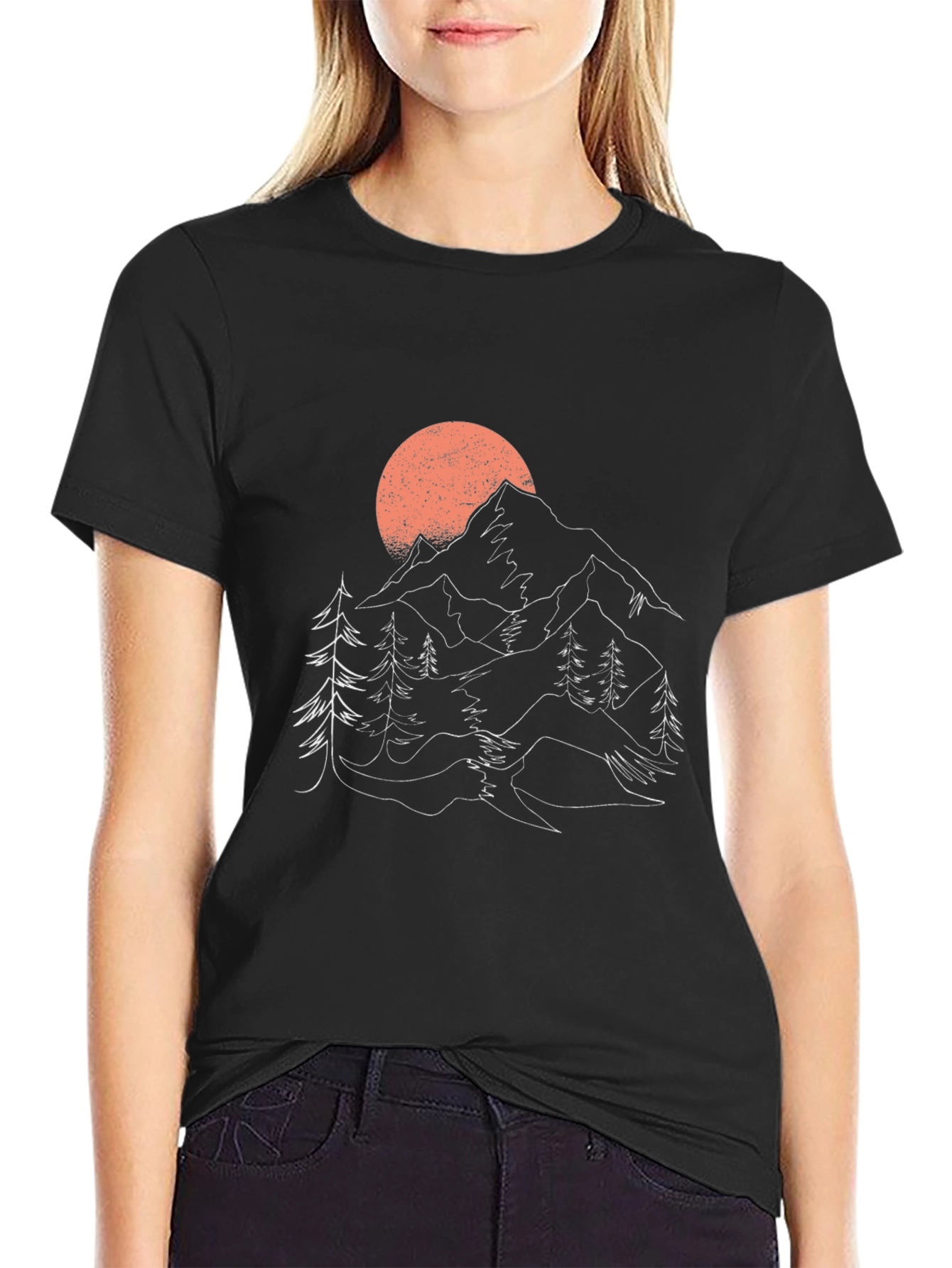 Mountain Sunset Graphic Tee - Nature Lovers Apparel