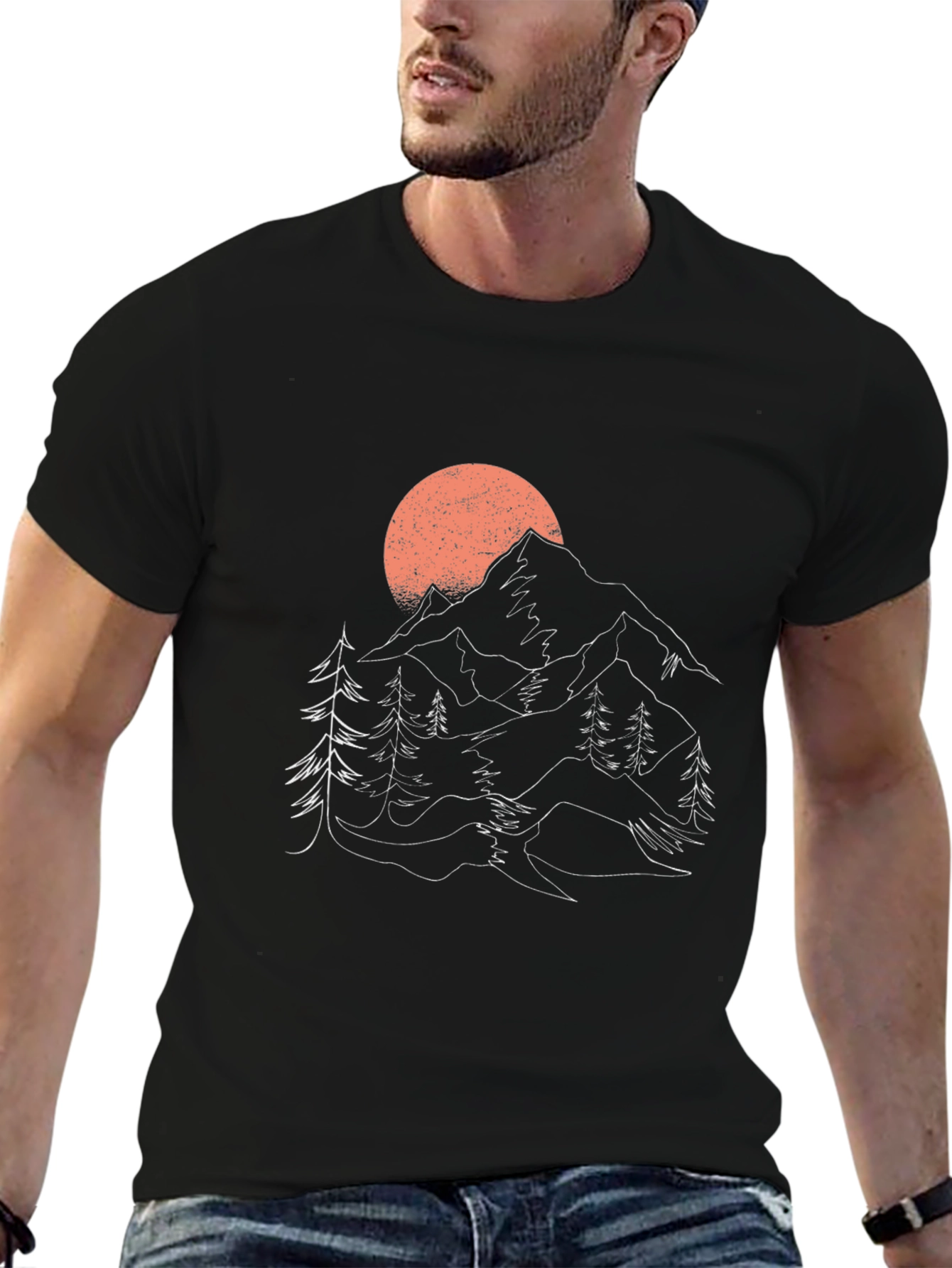 Mountain Sunset Graphic Tee - Nature Lovers Apparel