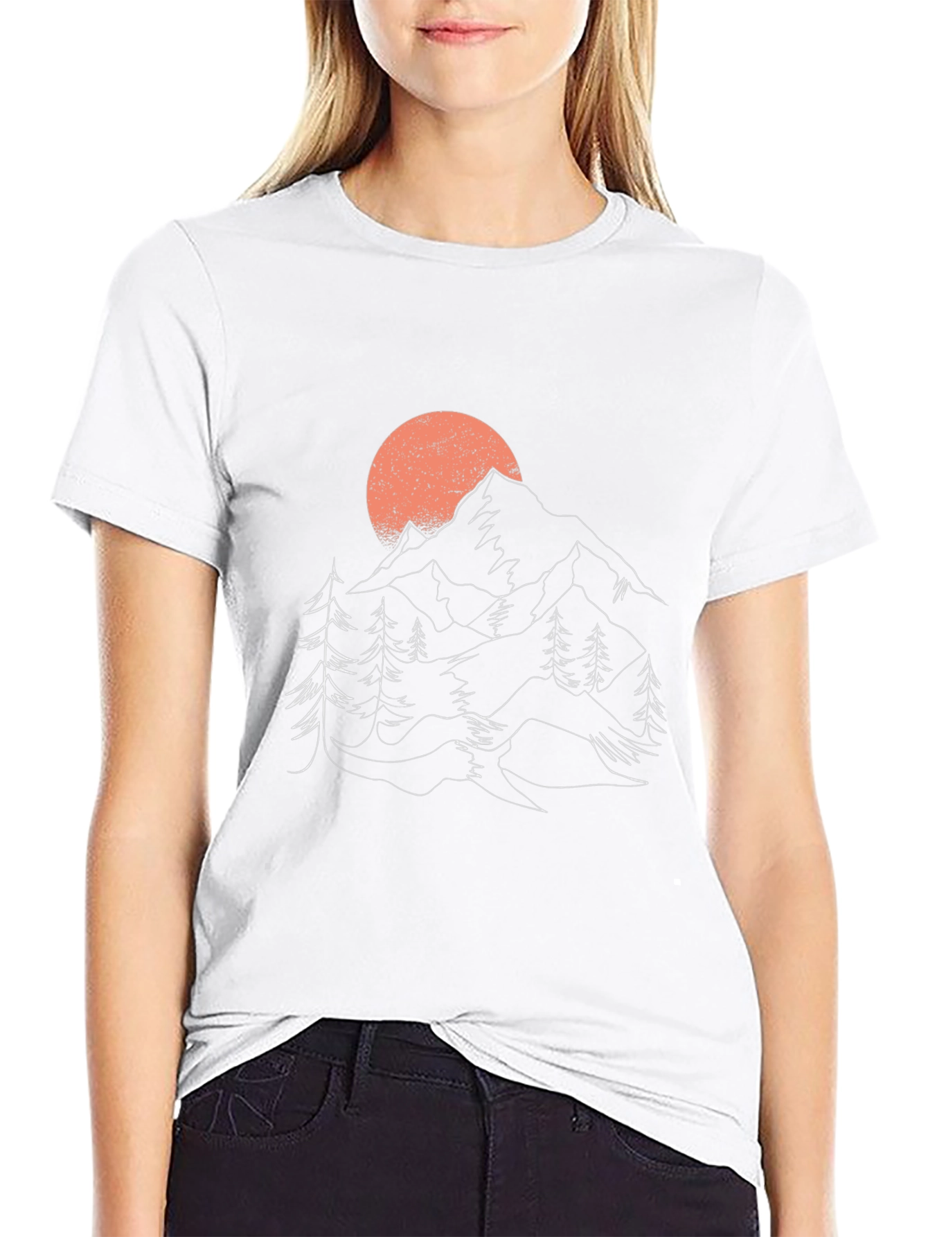 Mountain Sunset Graphic Tee - Nature Lovers Apparel
