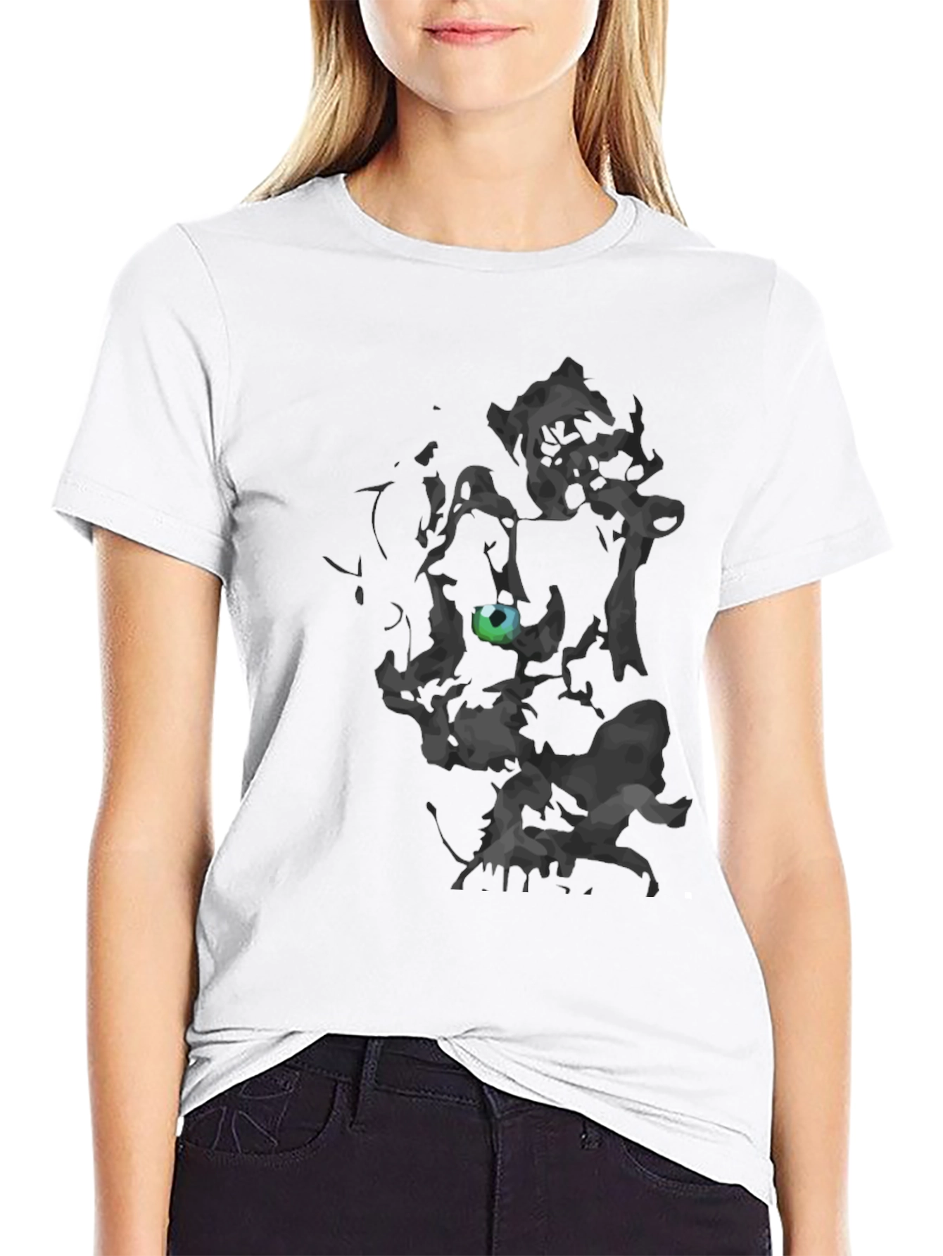 Smokey Eye T-Shirt - Unique Graphic Tee