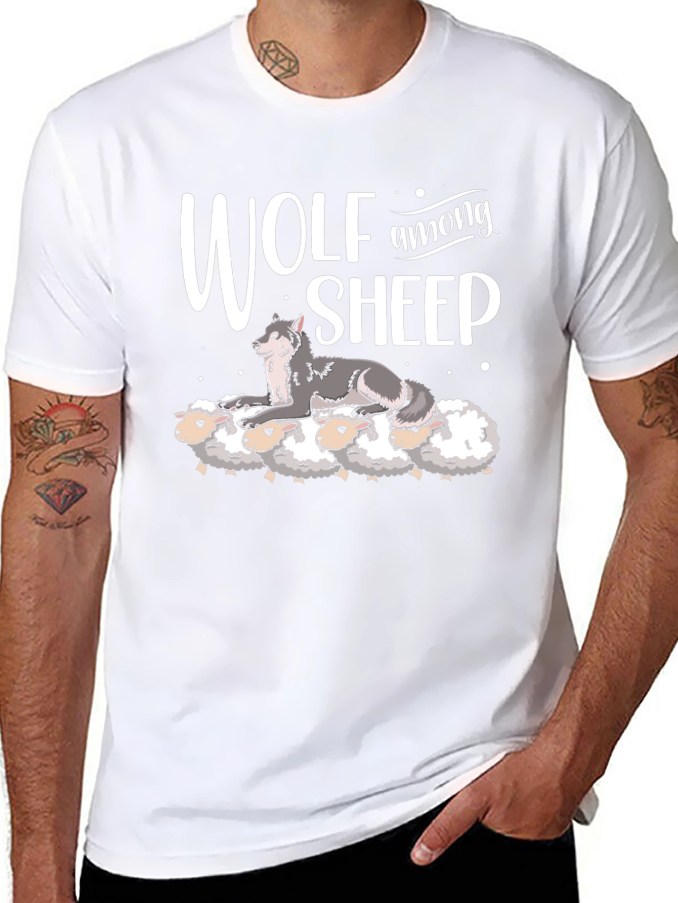 Wolf Among Sheep Graphic T-Shirt