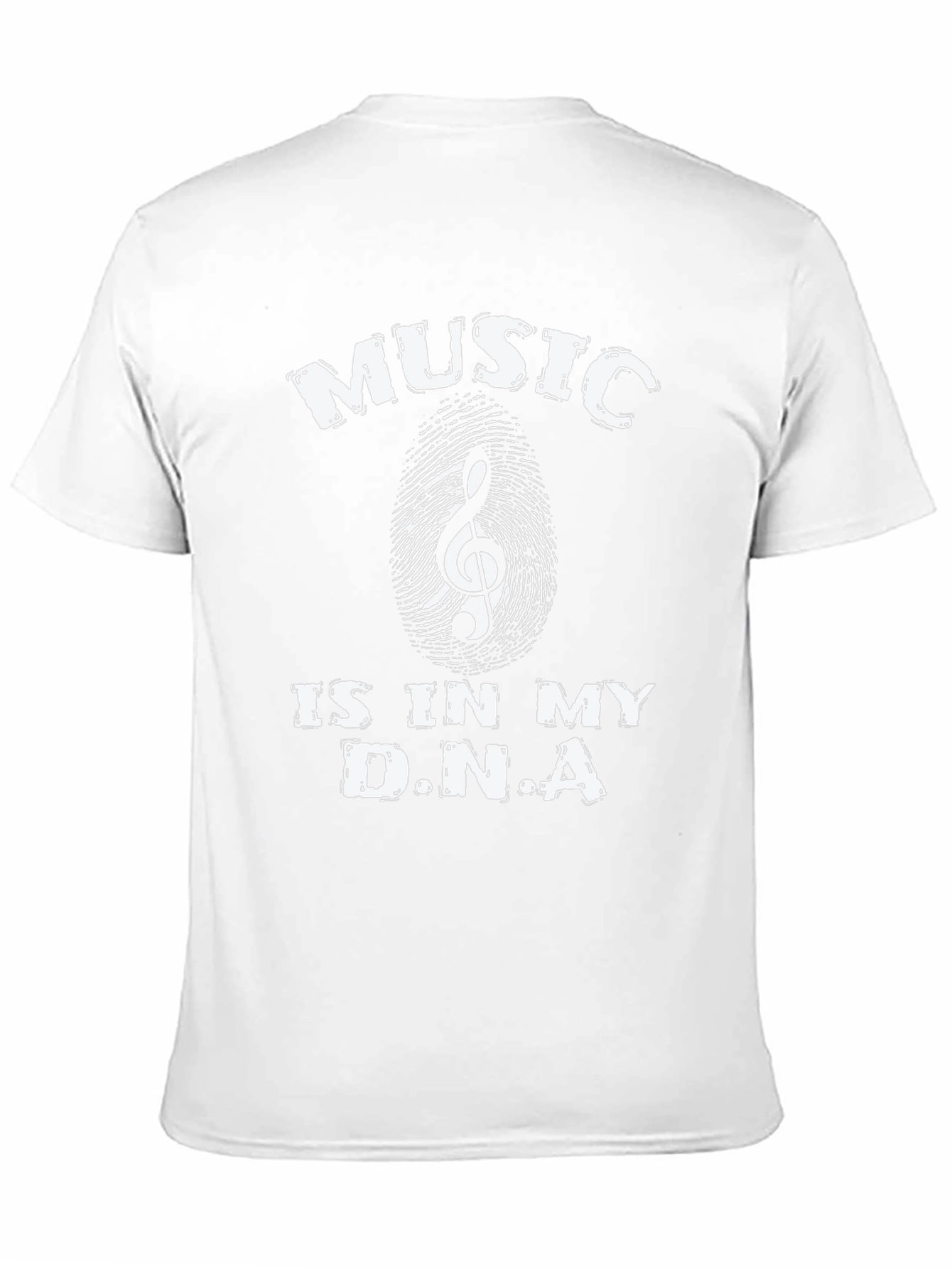 Music is in My DNA Black T-Shirt