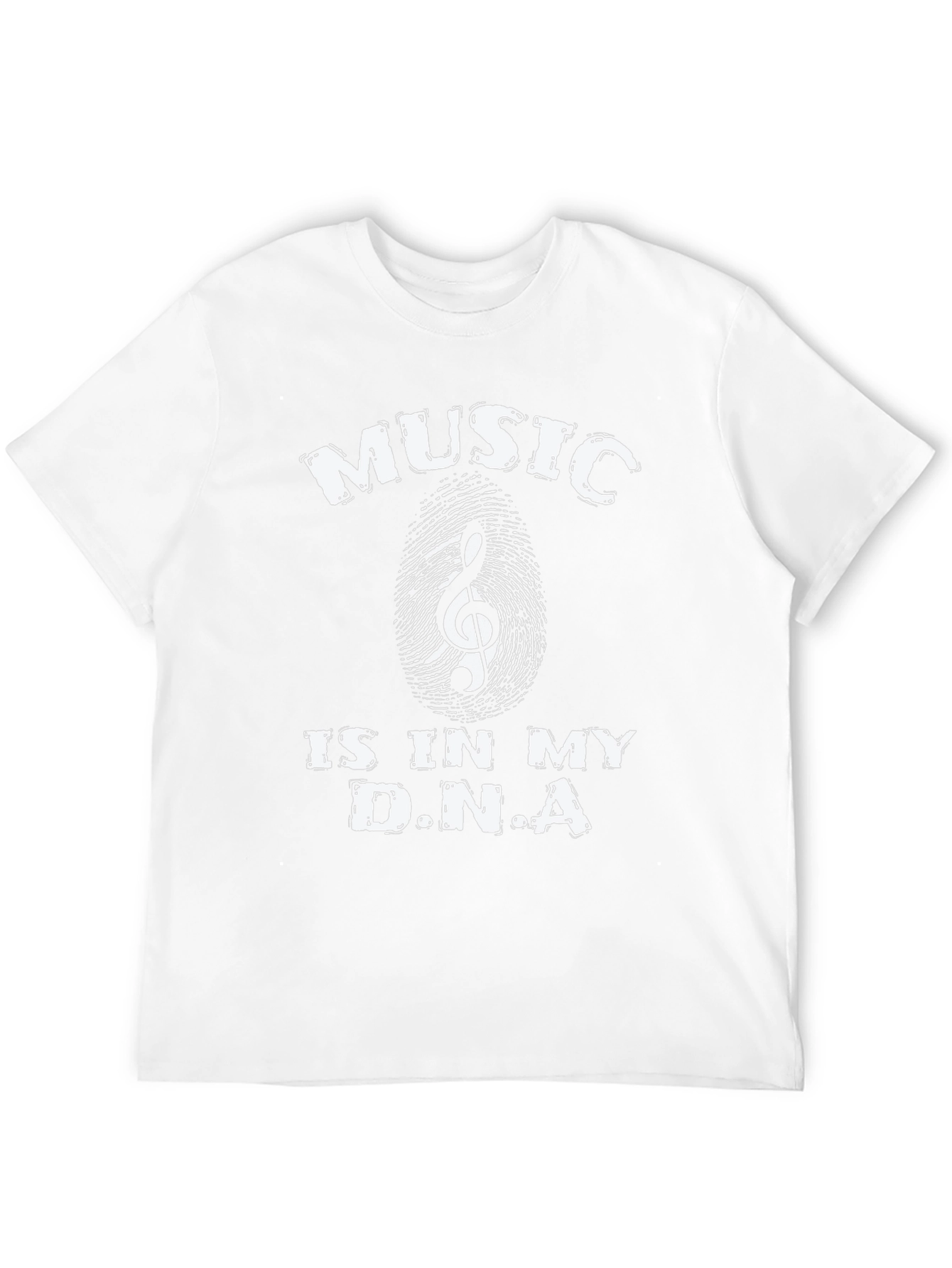 Music is in My DNA Black T-Shirt