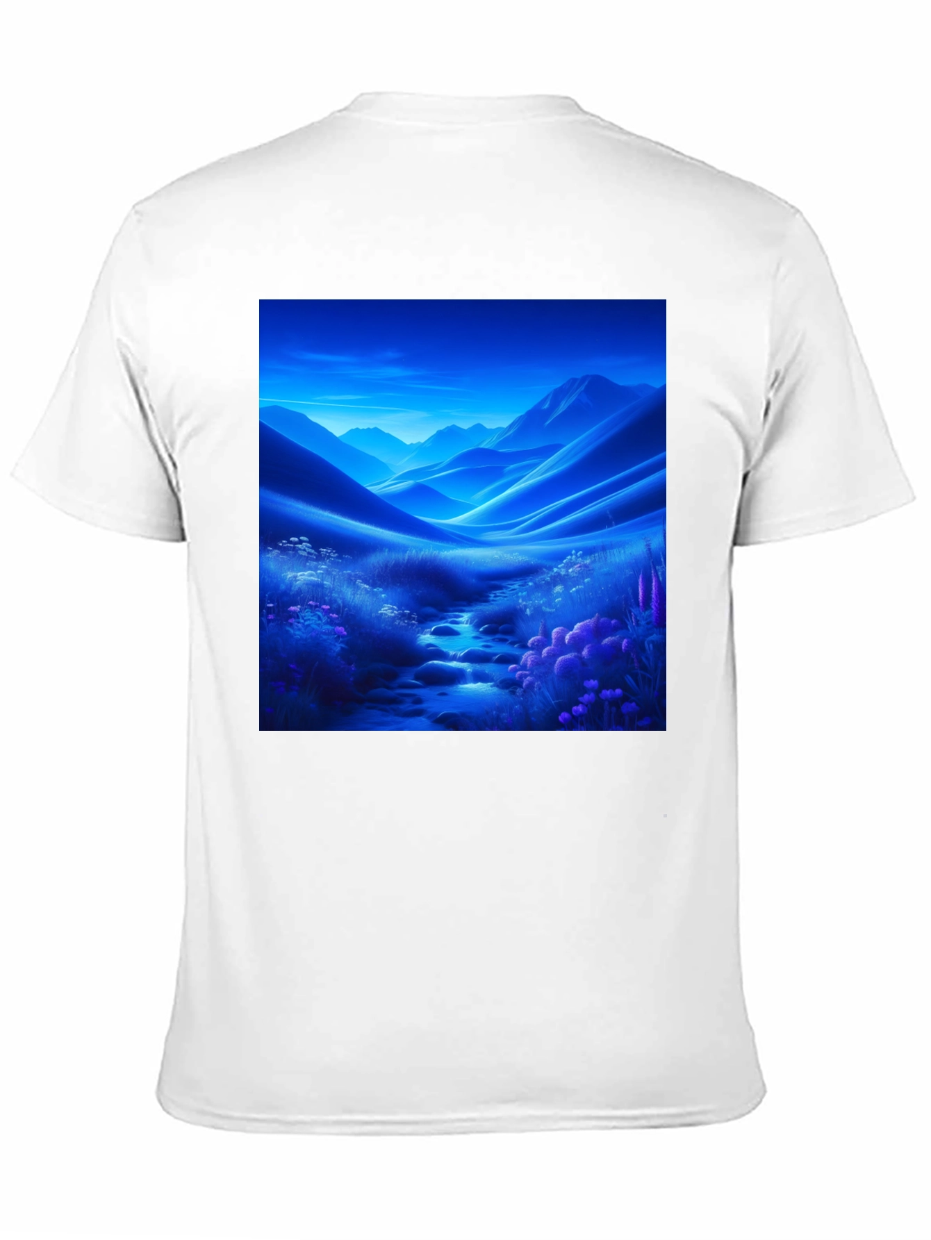Scenic Mountain Stream T-Shirt