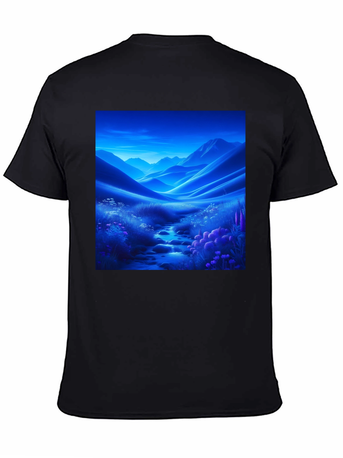 Scenic Mountain Stream T-Shirt