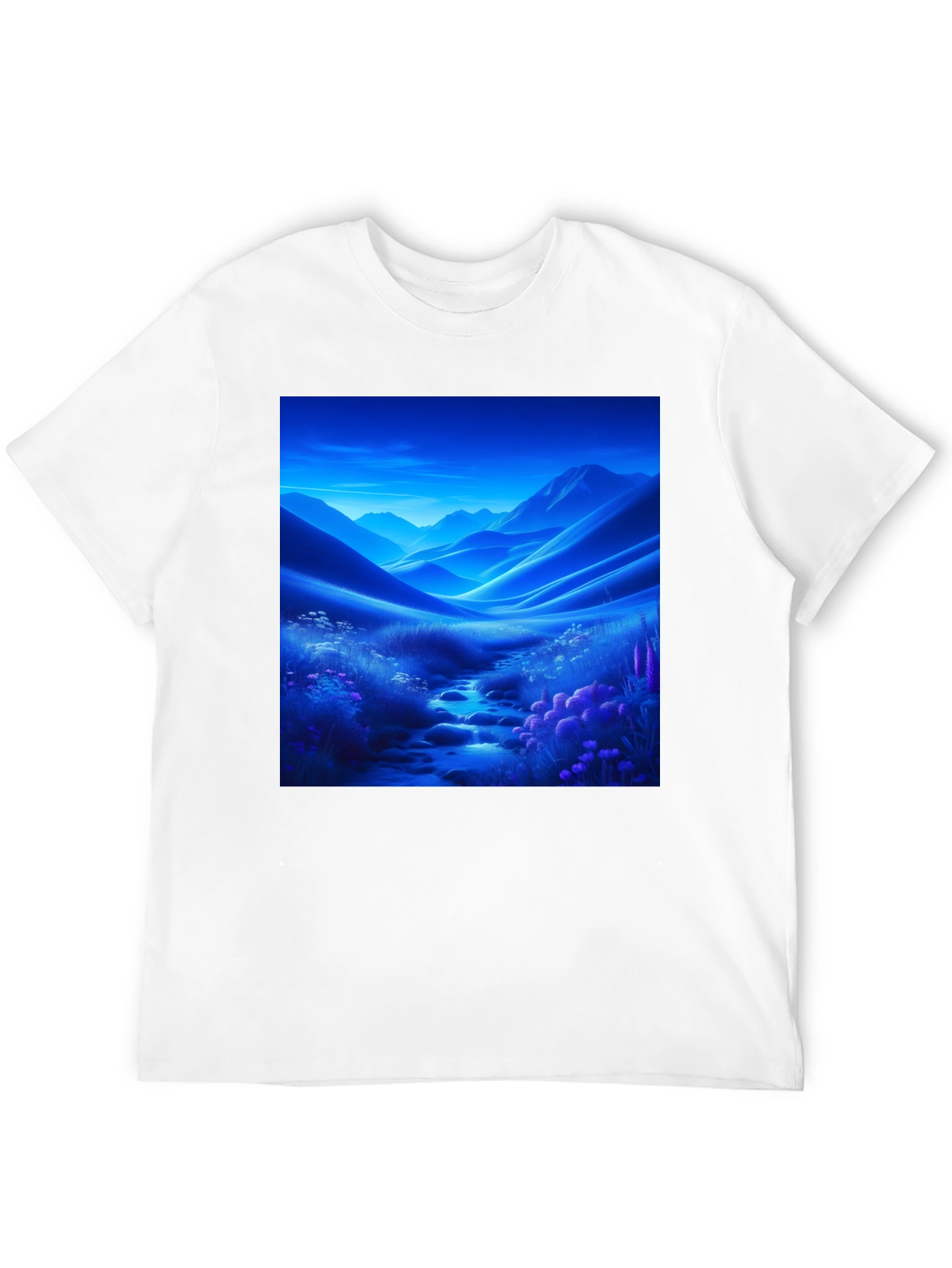 Scenic Mountain Stream T-Shirt