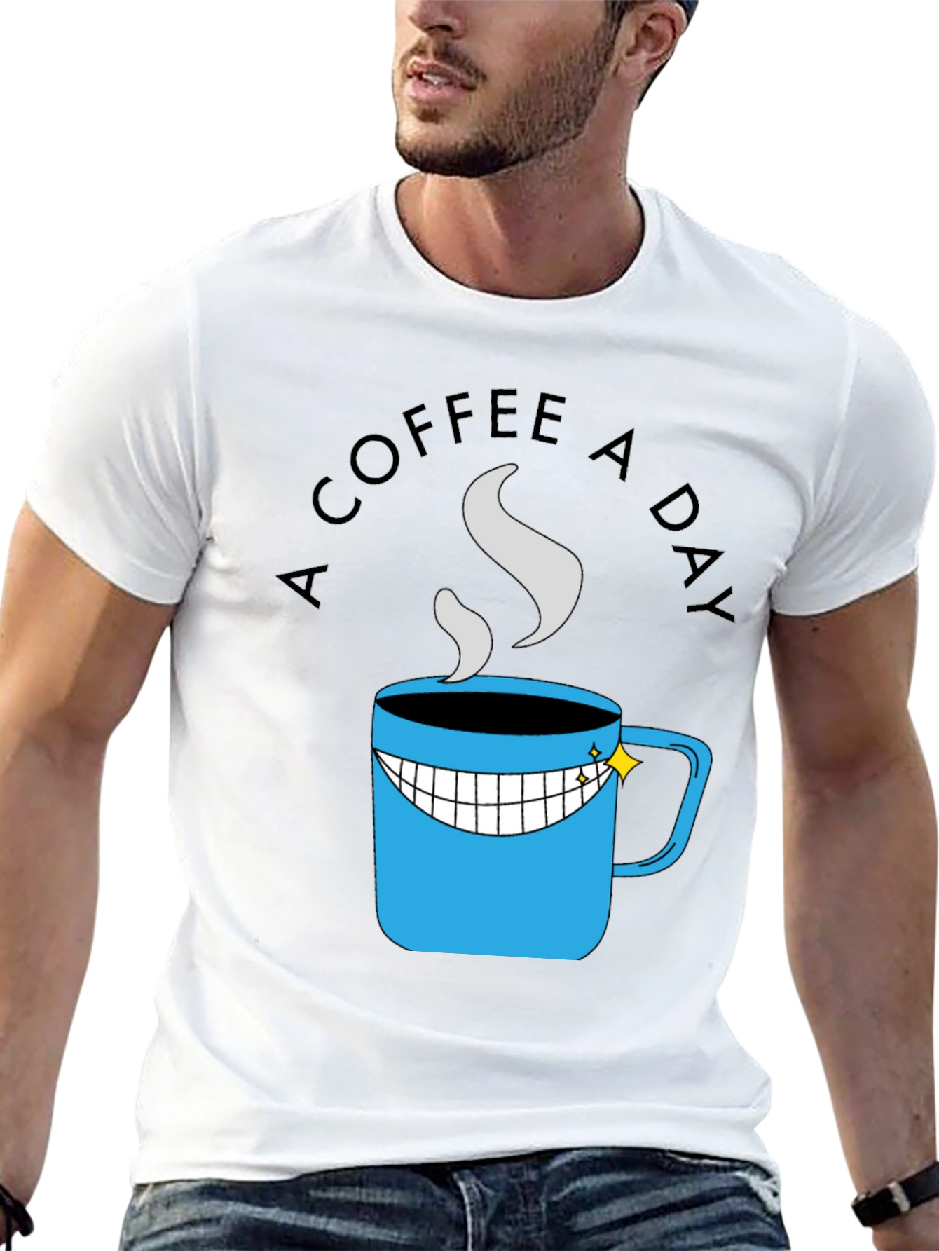 Coffee A Day Graphic Tee