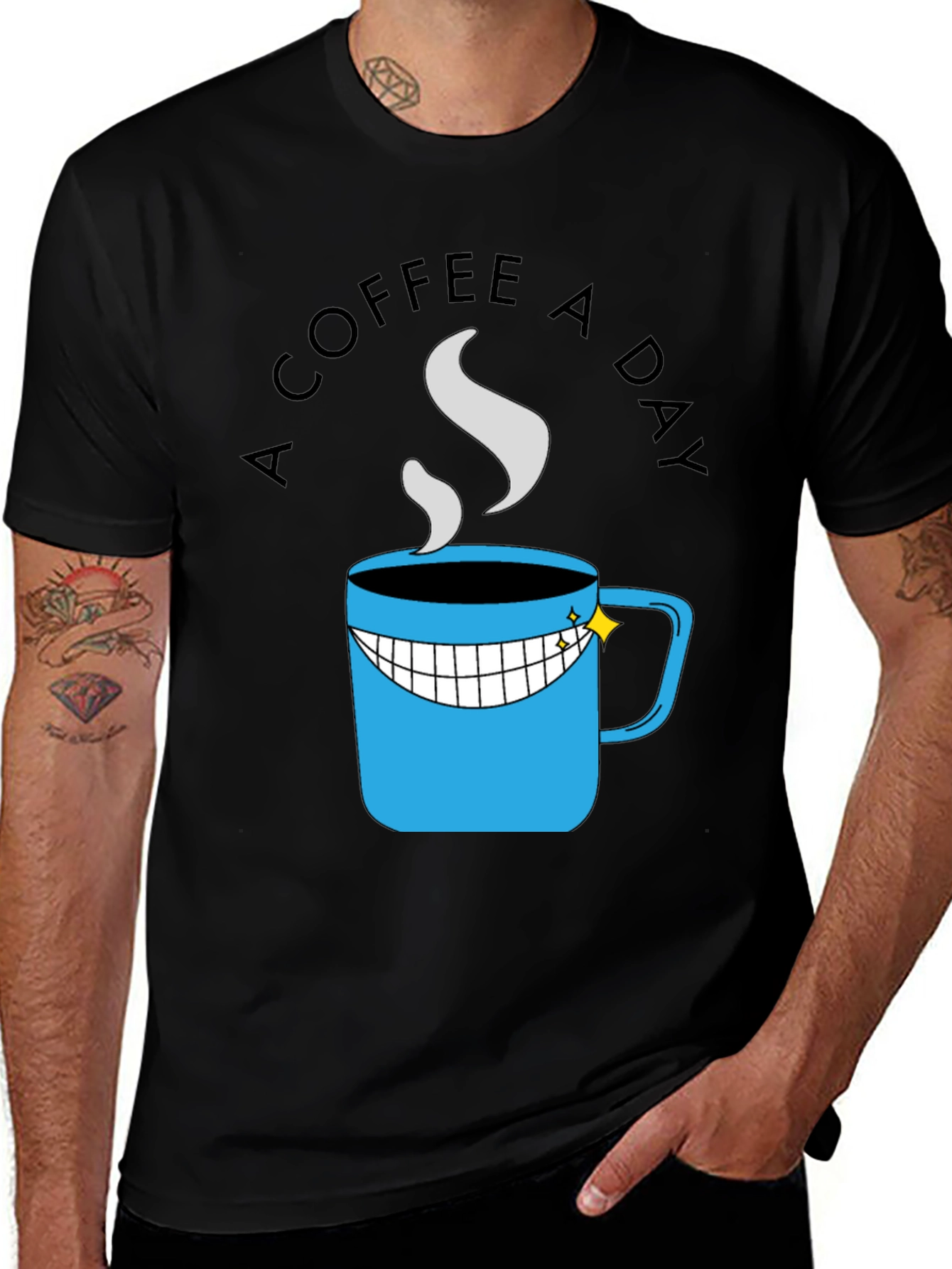 Coffee A Day Graphic Tee