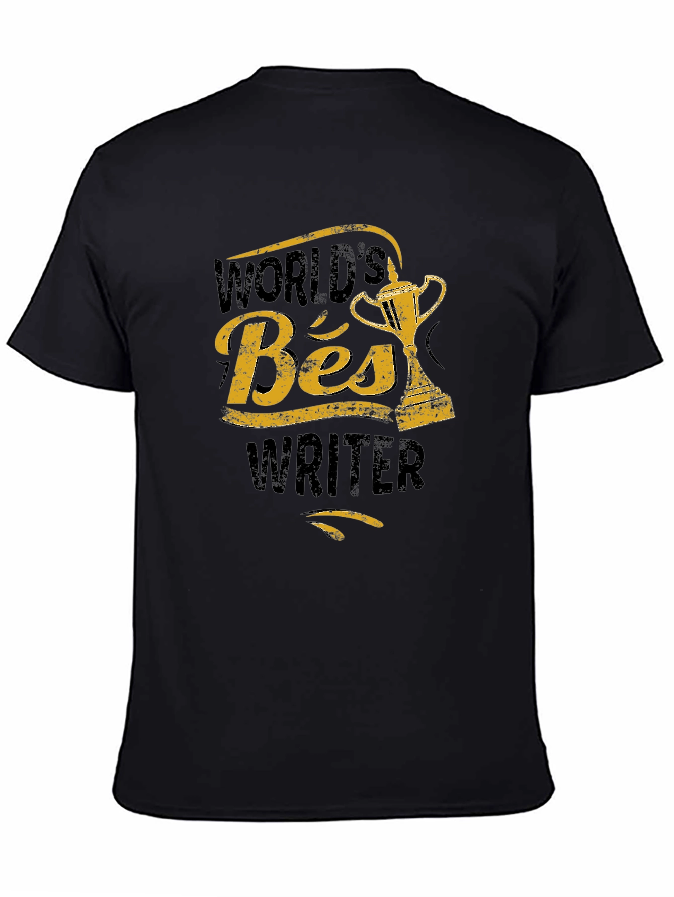 Worlds Best Writer T-Shirt - Black