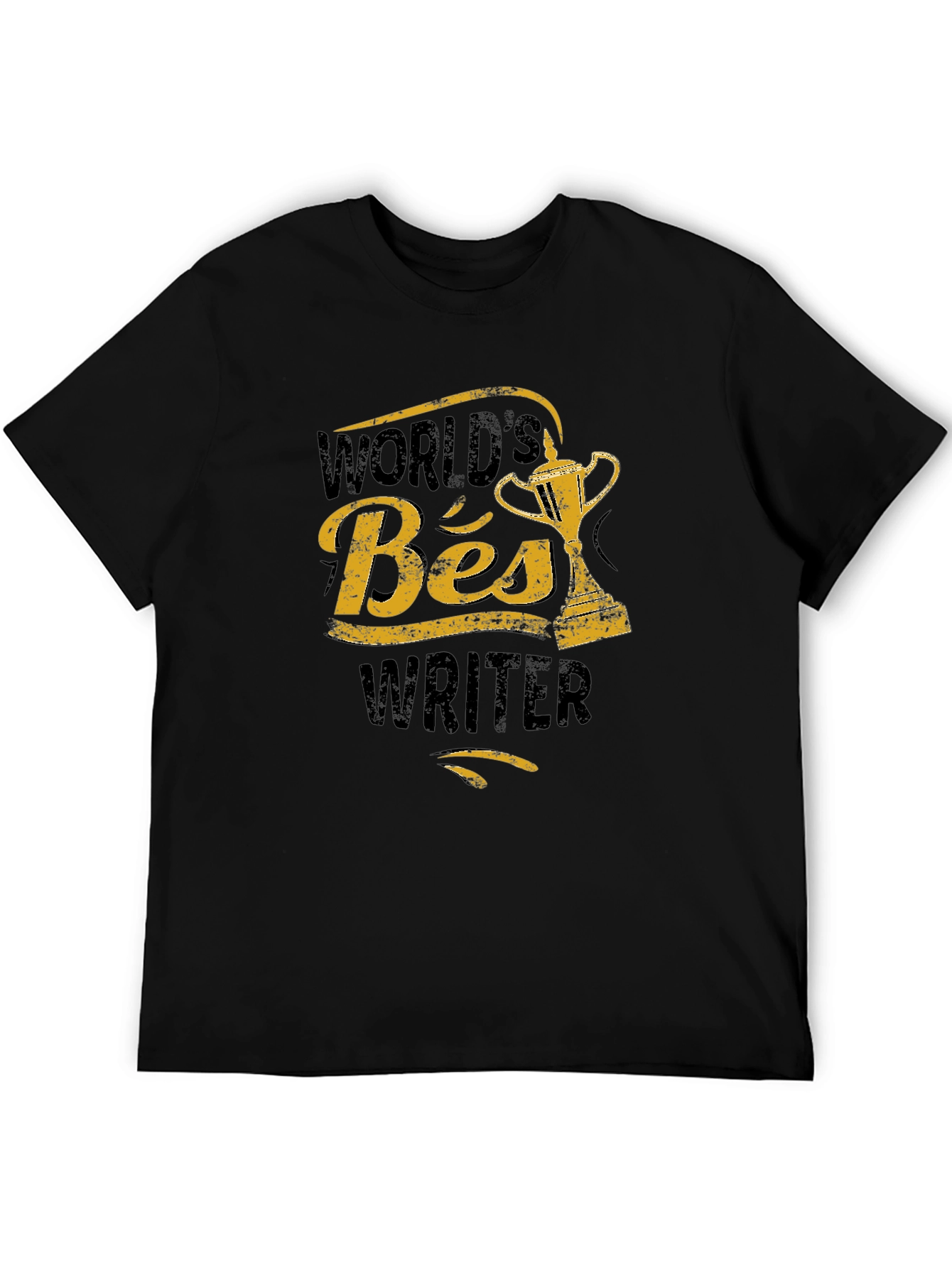 Worlds Best Writer T-Shirt - Black