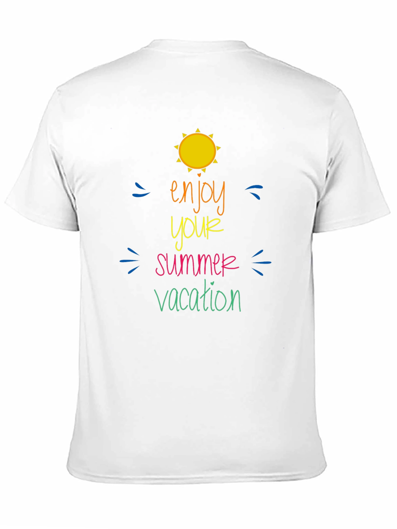 Enjoy Your Summer Vacation Graphic Tee