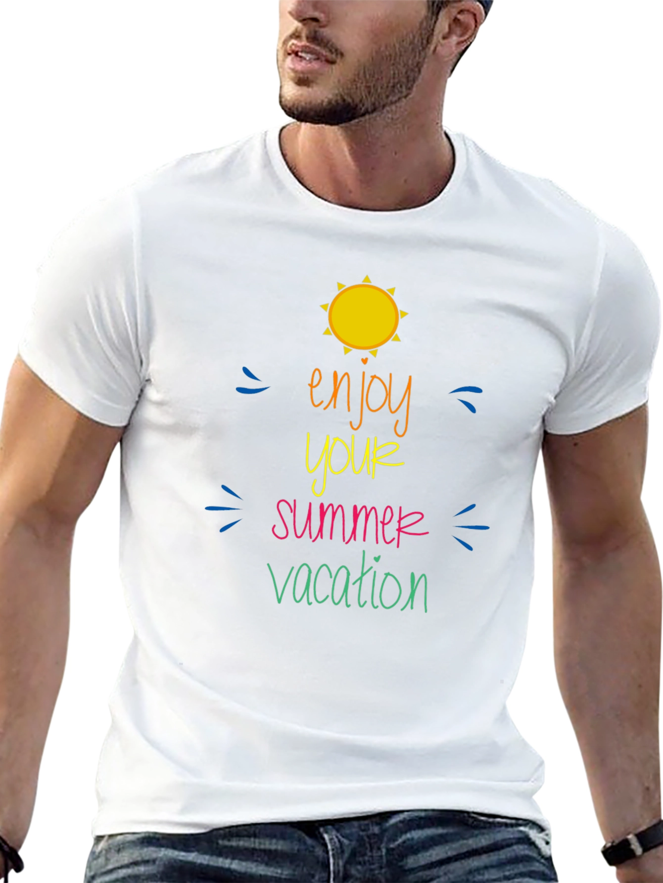 Enjoy Your Summer Vacation Graphic Tee