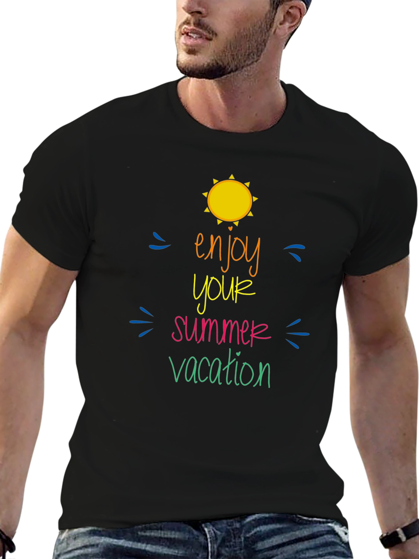 Enjoy Your Summer Vacation Graphic Tee