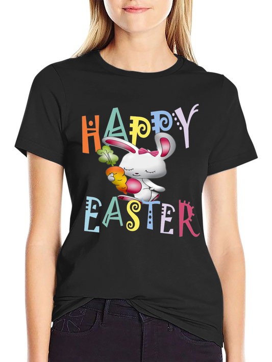 Happy Easter Bunny Graphic T-Shirt