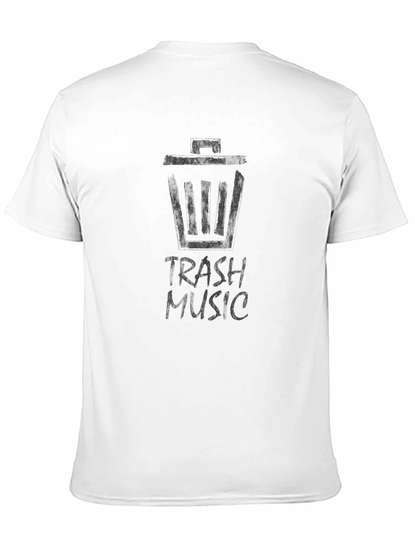 Trash Music Graphic Tee - Black Unisex T-Shirt