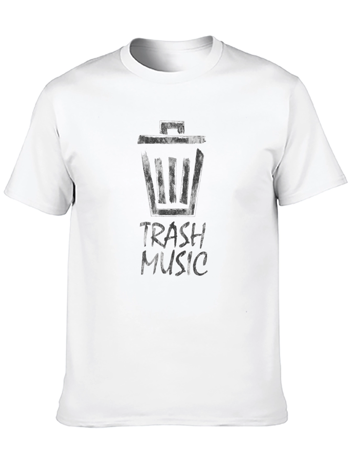 Trash Music Graphic Tee - Black Unisex T-Shirt