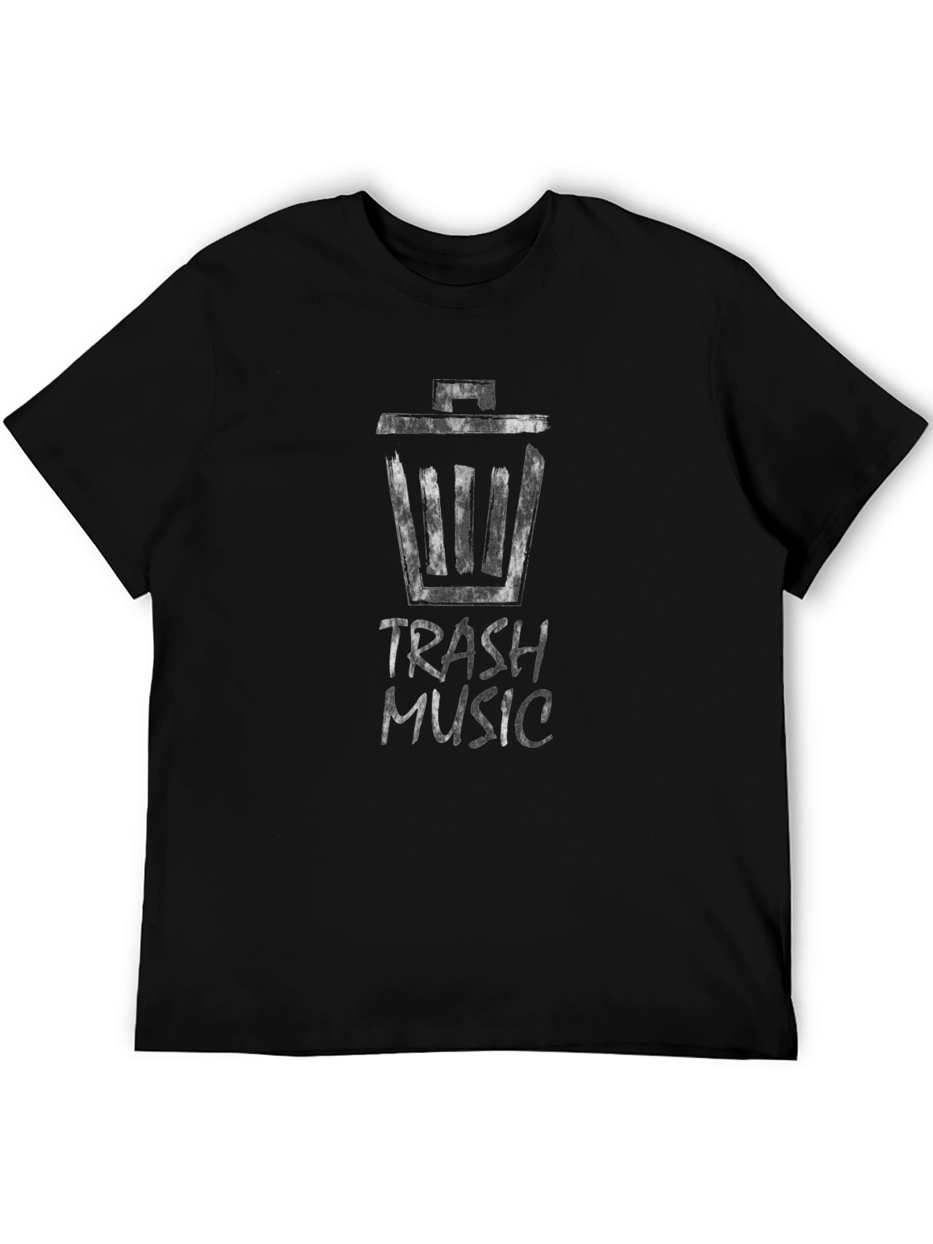 Trash Music Graphic Tee - Black Unisex T-Shirt
