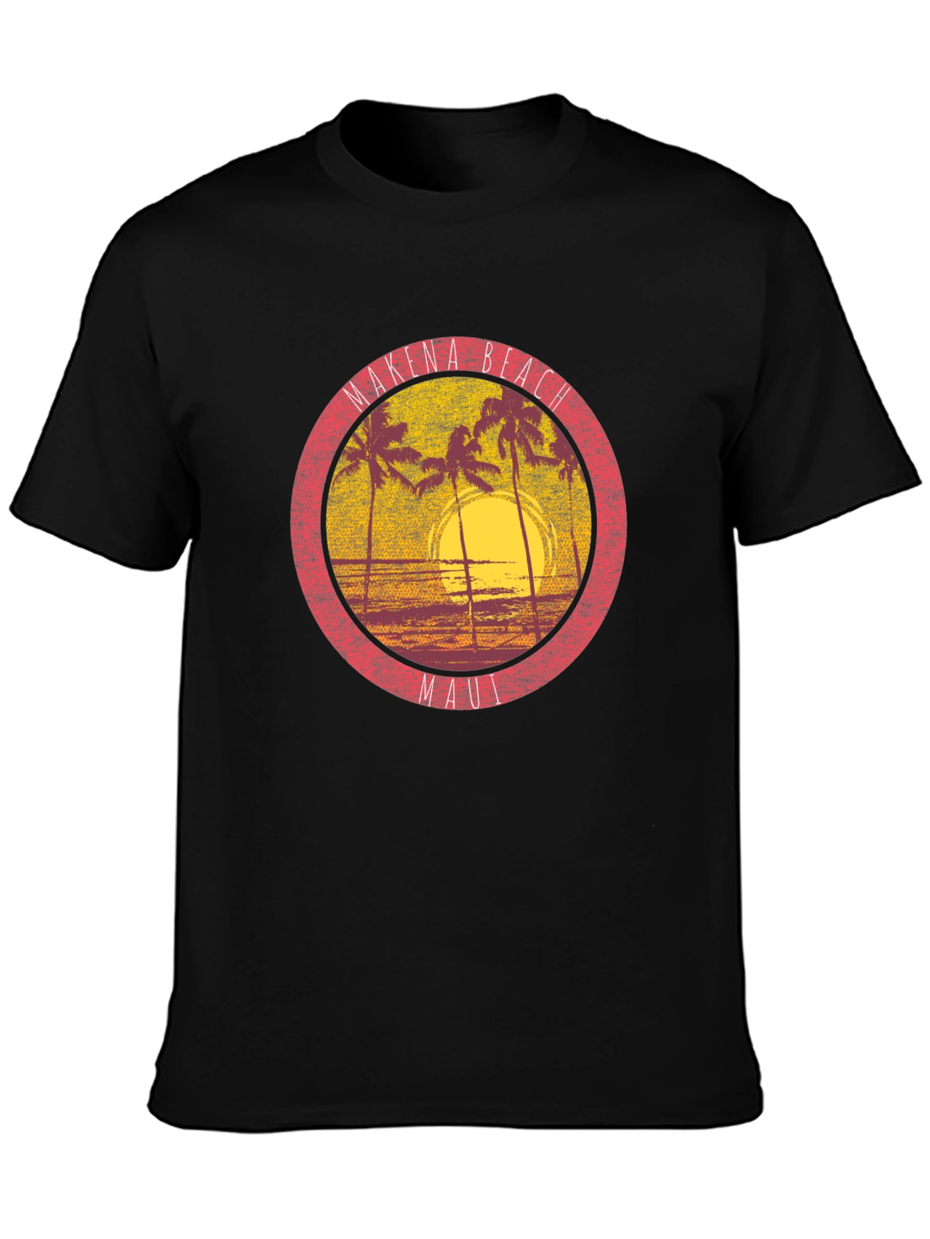 Makena Beach Maui Graphic T-Shirt