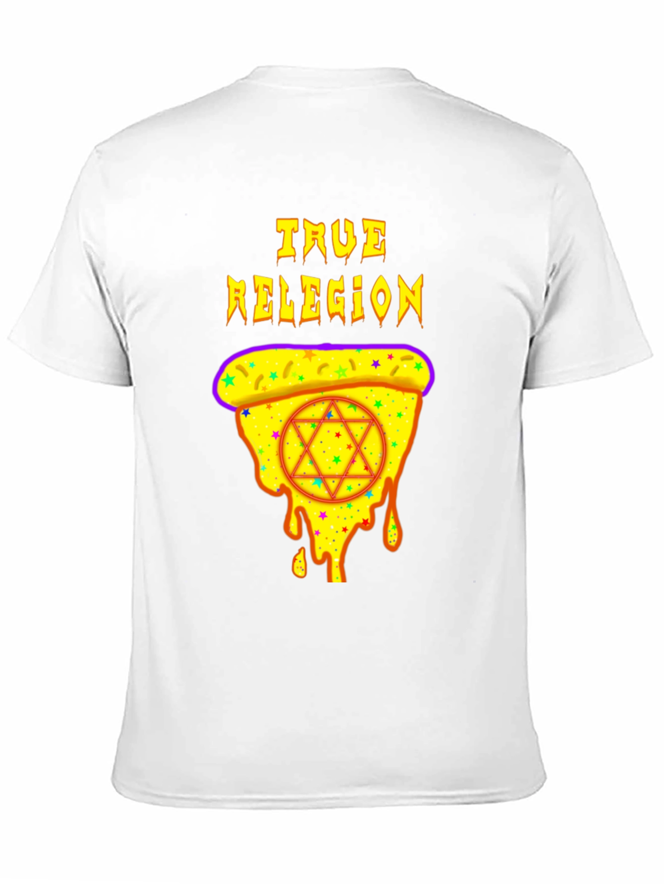 True Religion Pizza Graphic T-Shirt