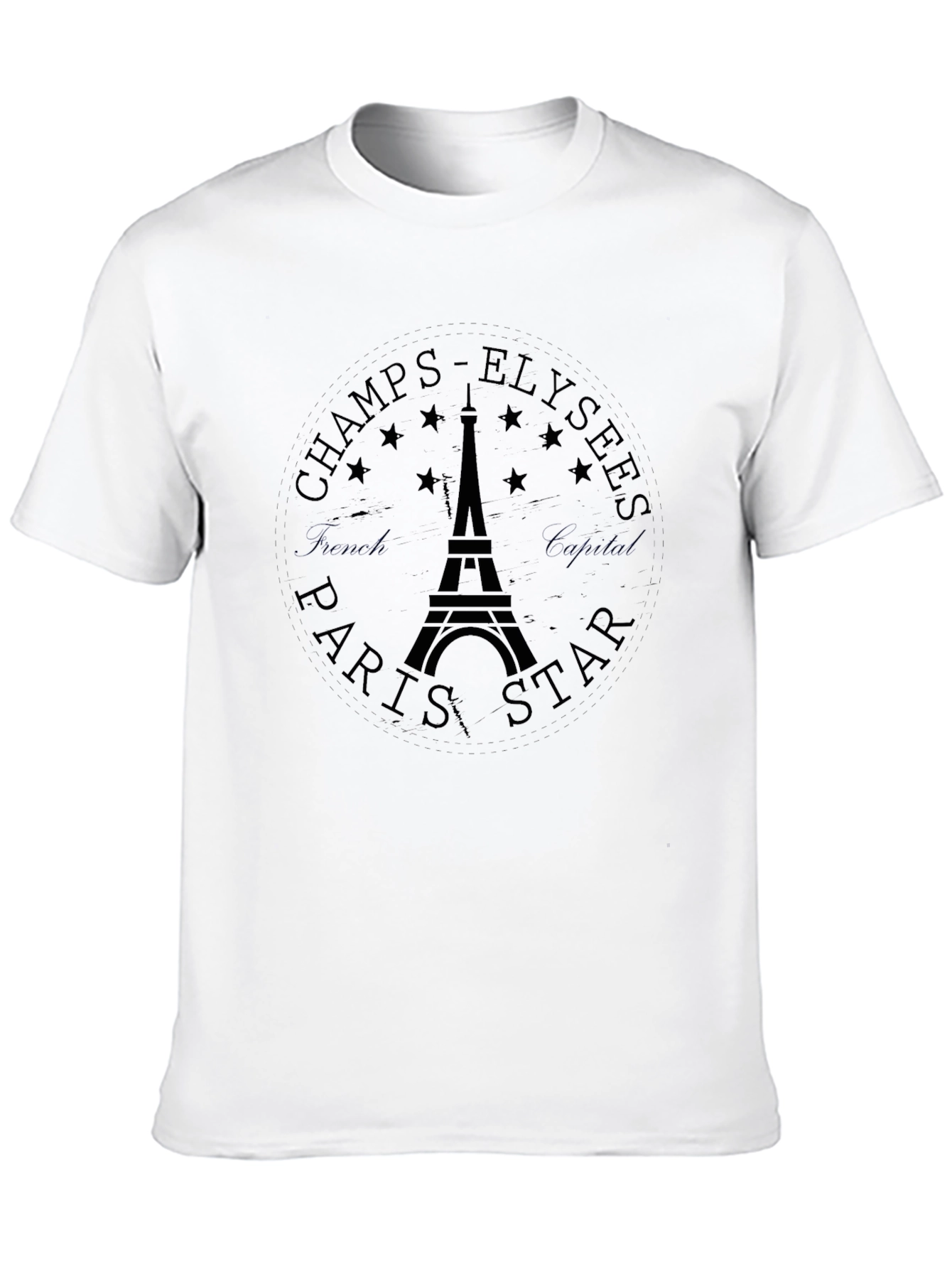 Paris Star Eiffel Tower T-Shirt