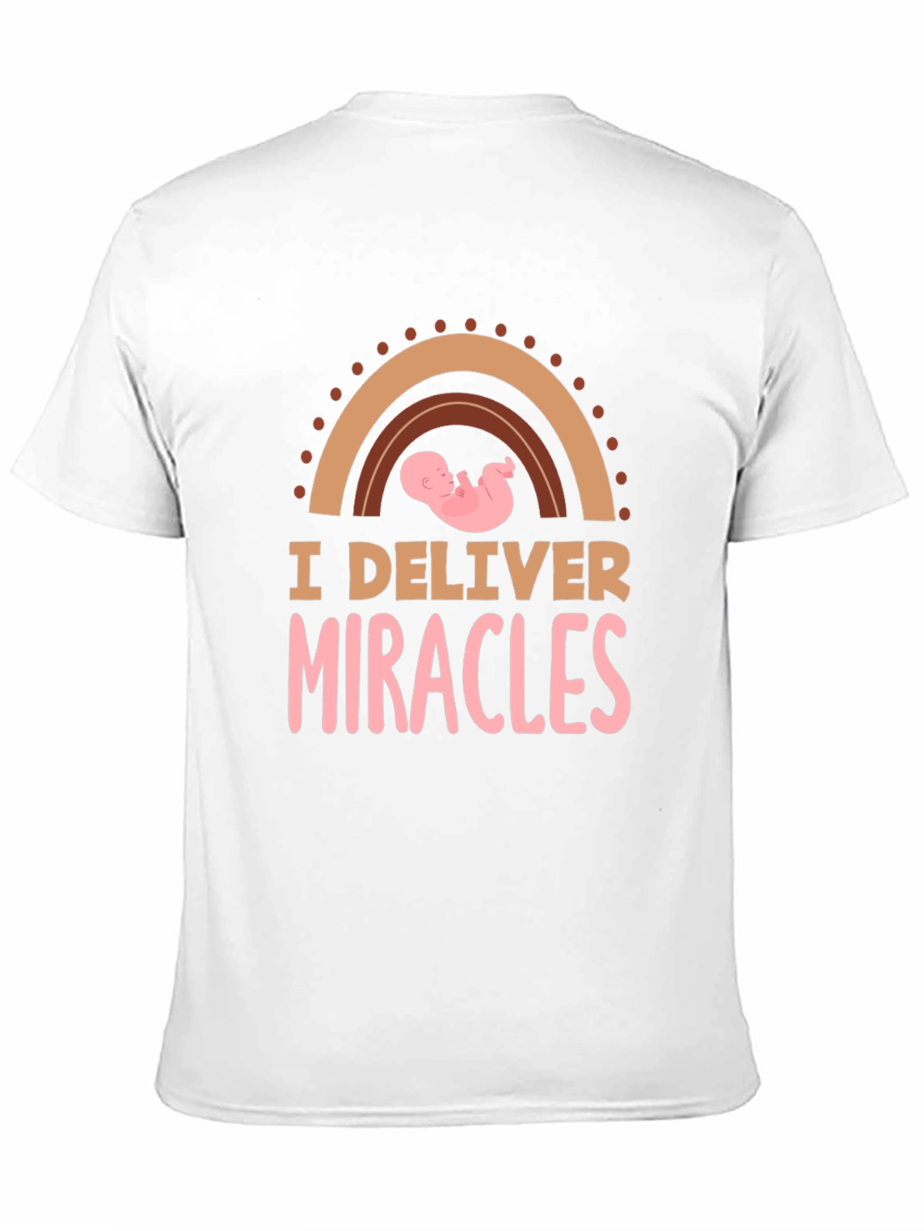 I Deliver Miracles Black T-Shirt