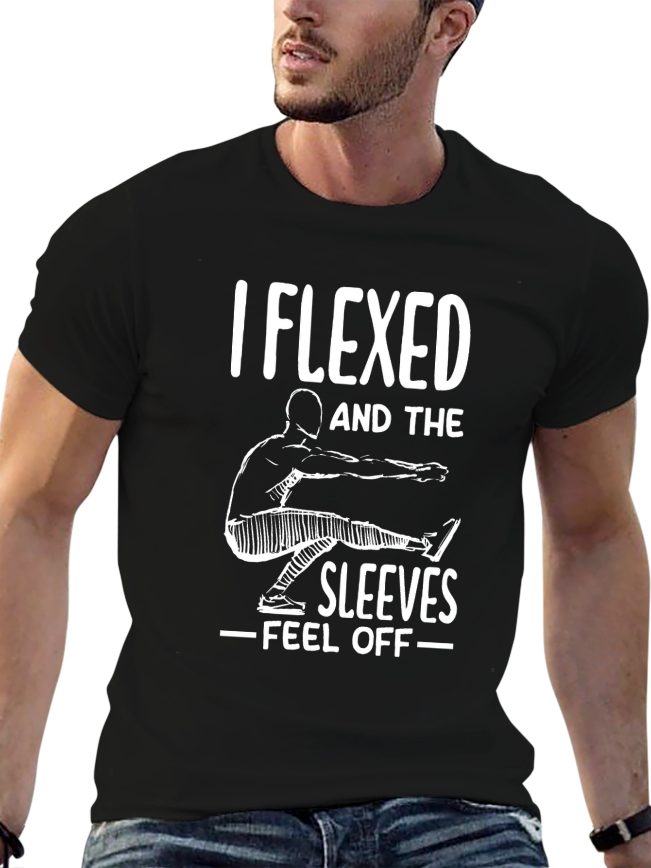 I Flexed and The Sleeves Fell Off T-Shirt