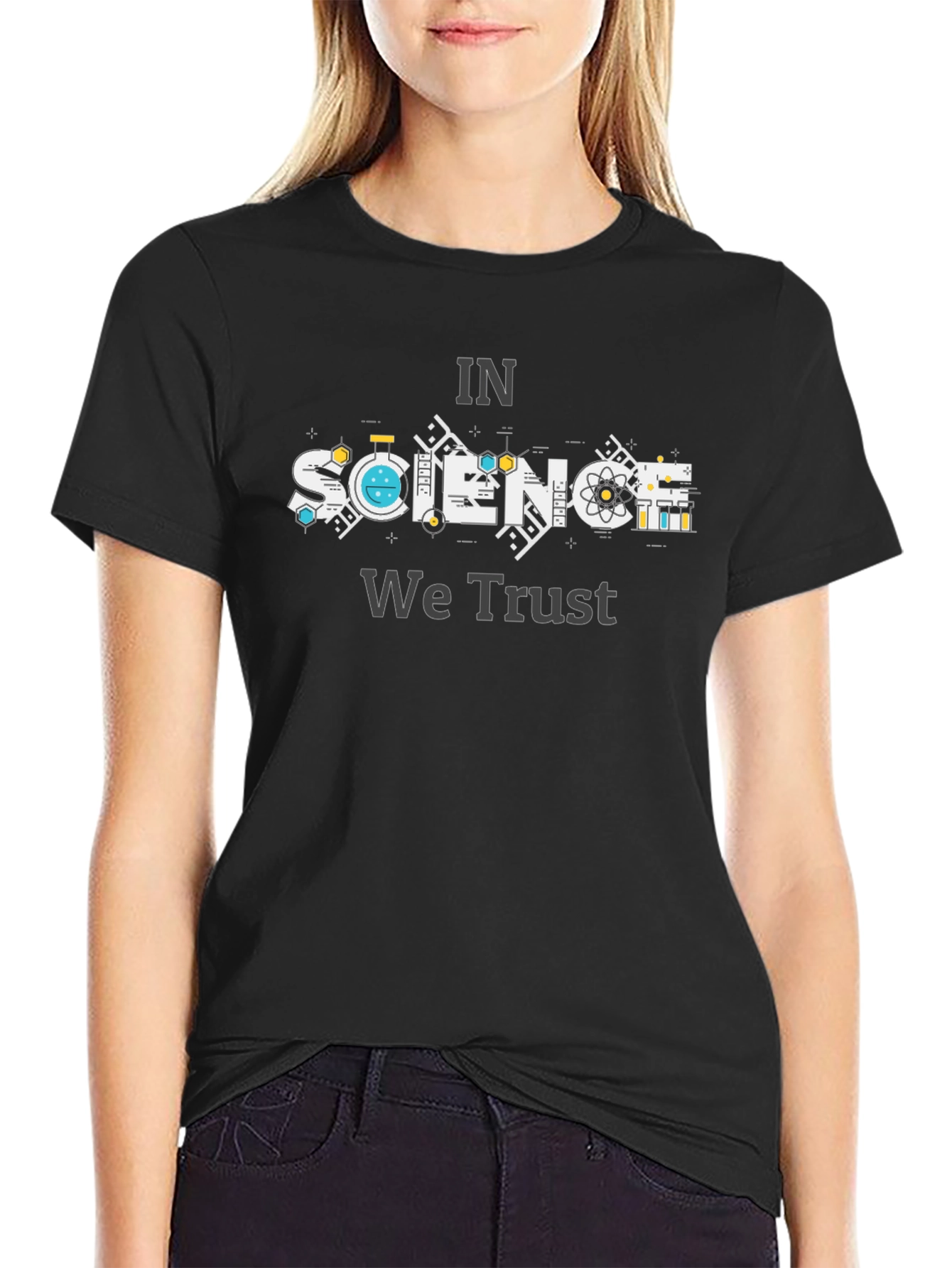 In Science We Trust T-Shirt - Black