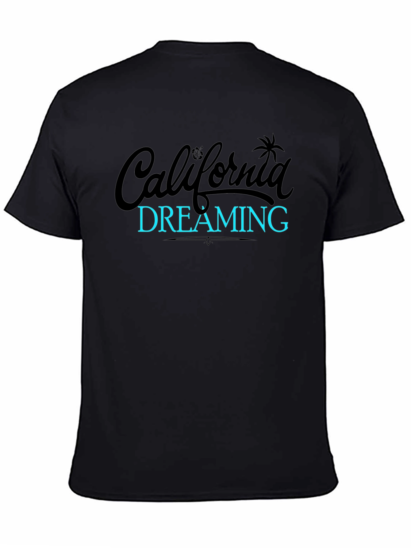 California Dreaming Graphic T-Shirt - Black