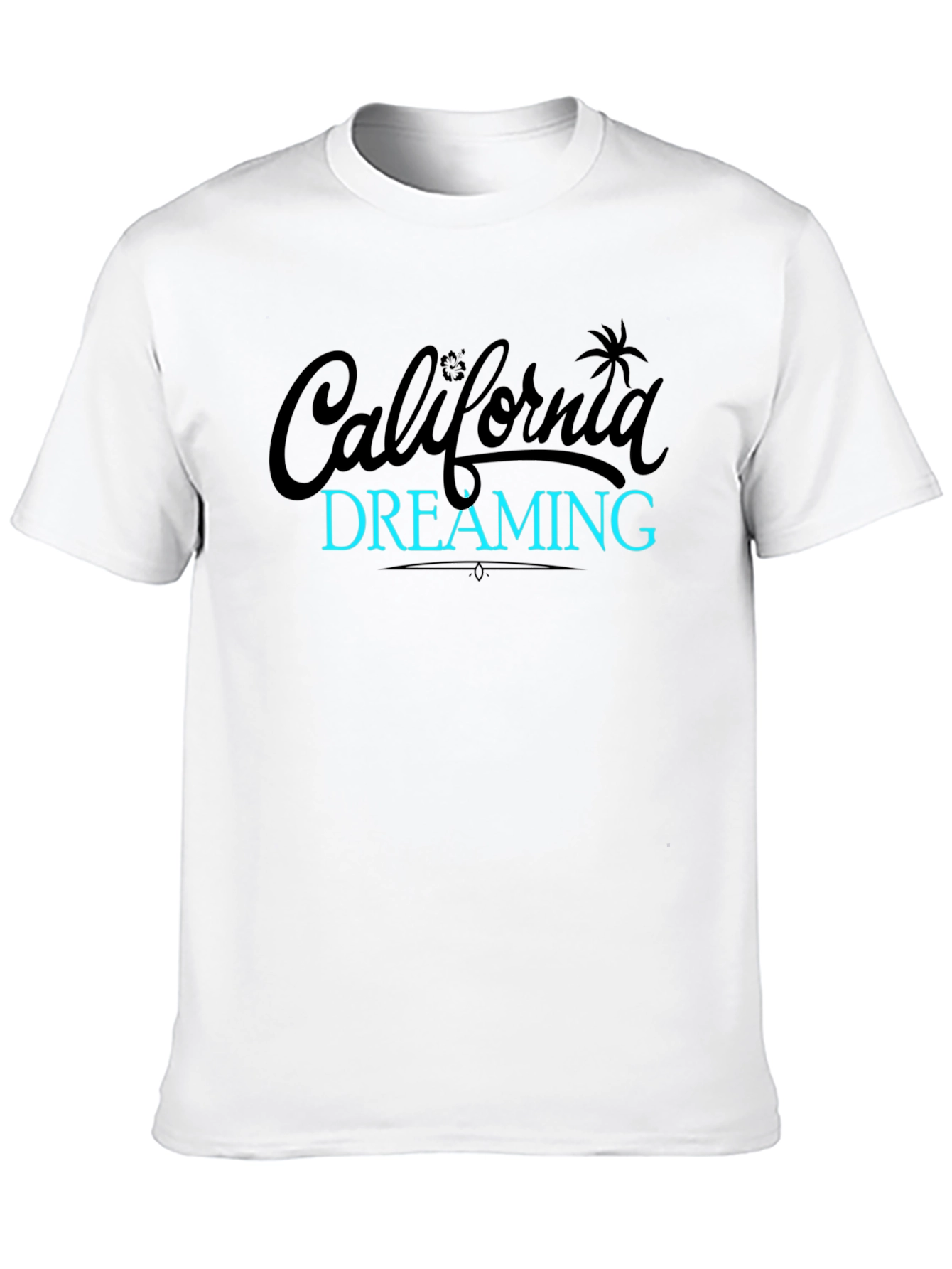 California Dreaming Graphic T-Shirt - Black