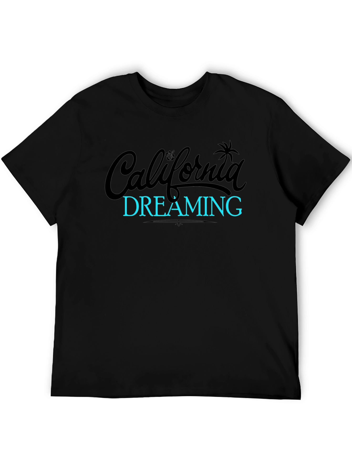 California Dreaming Graphic T-Shirt - Black