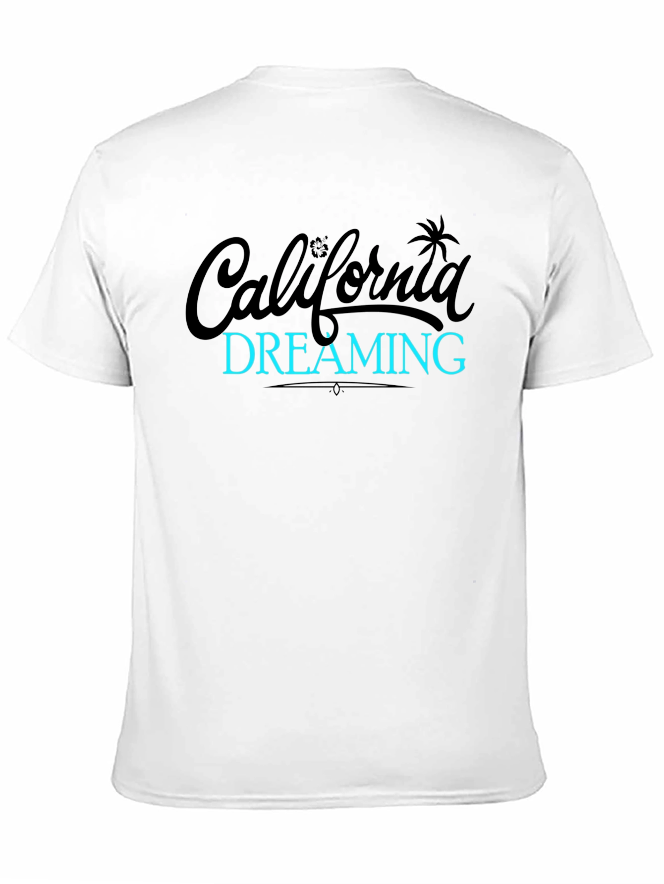 California Dreaming Graphic T-Shirt - Black