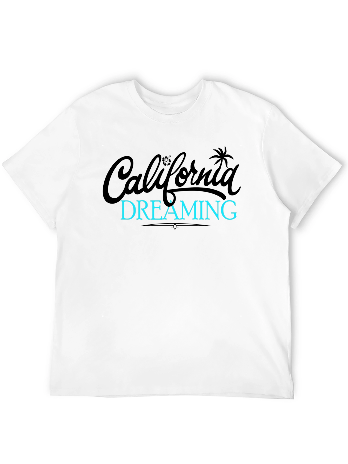 California Dreaming Graphic T-Shirt - Black