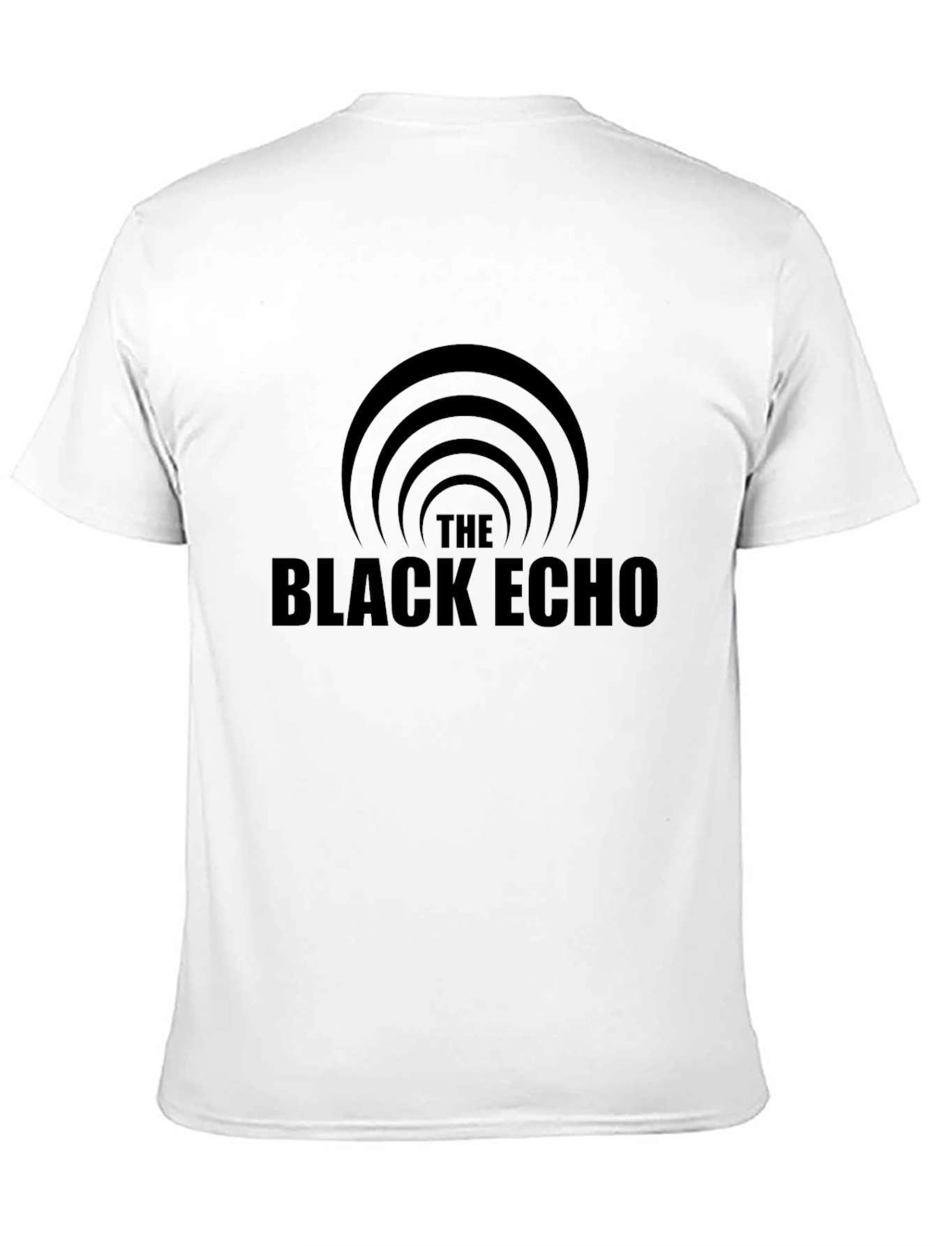The Black Echo Graphic T-Shirt - Stylish Mens Tee