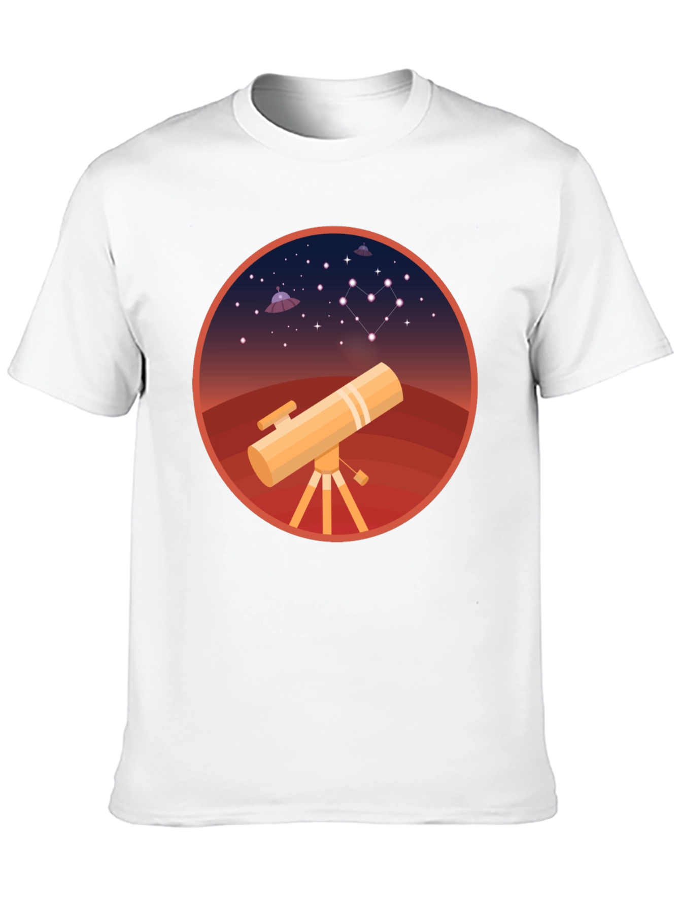 Cosmic Telescope Graphic T-Shirt