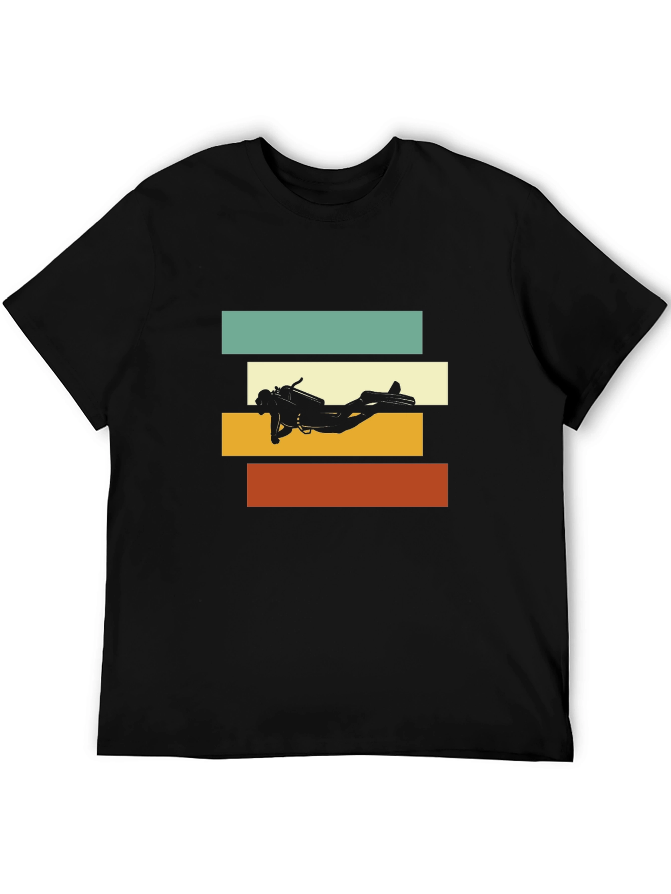 Diver Silhouette Graphic Tee