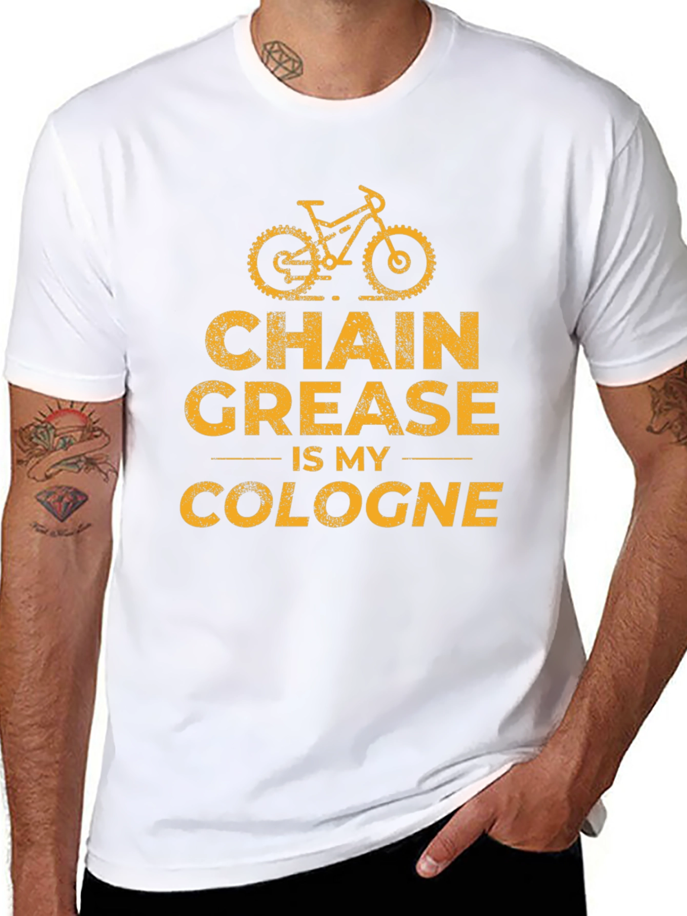 Chain Grease Cologne Graphic Tee