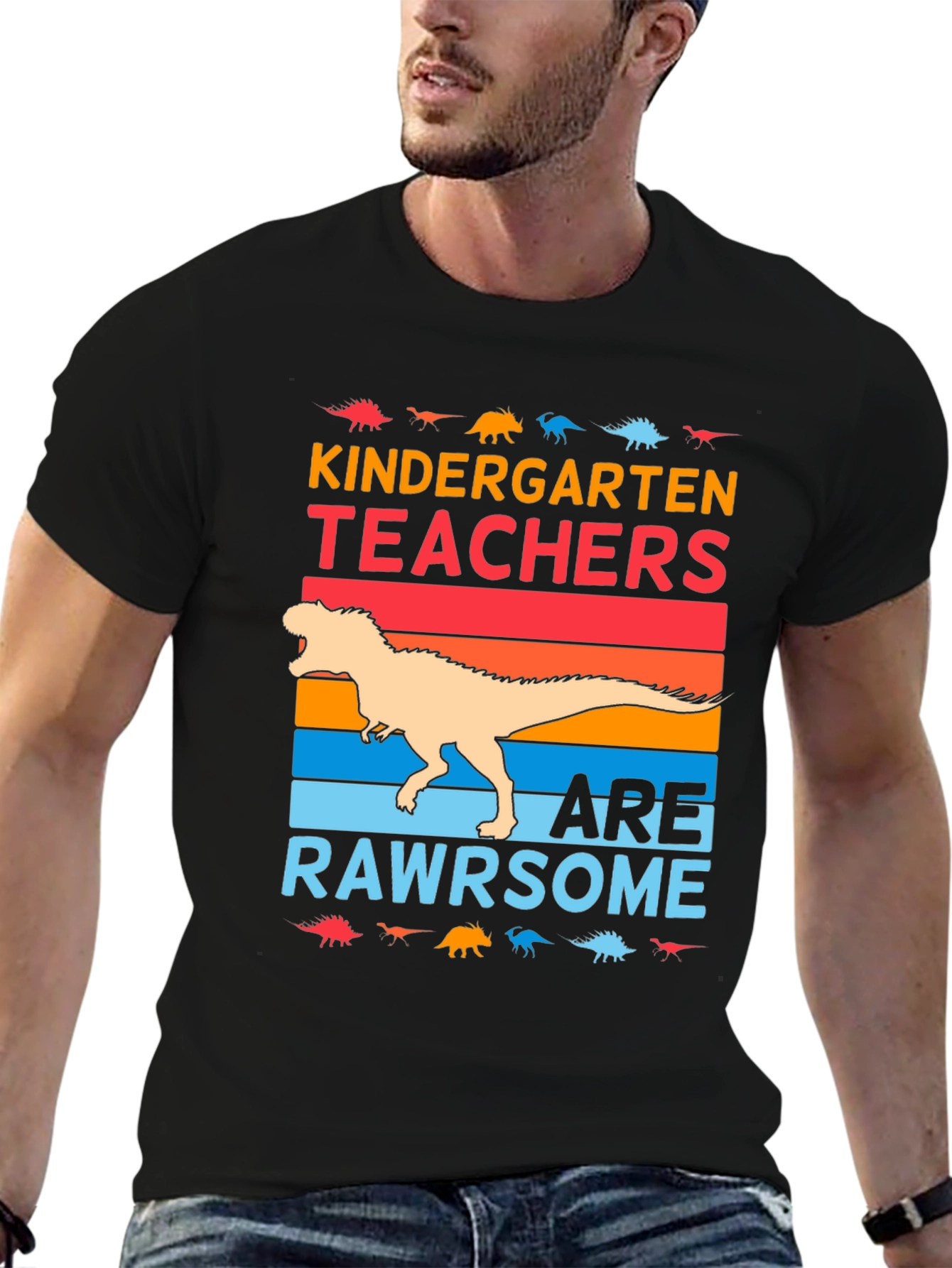 Kindergarten Teachers Are Rawrsome T-Shirt