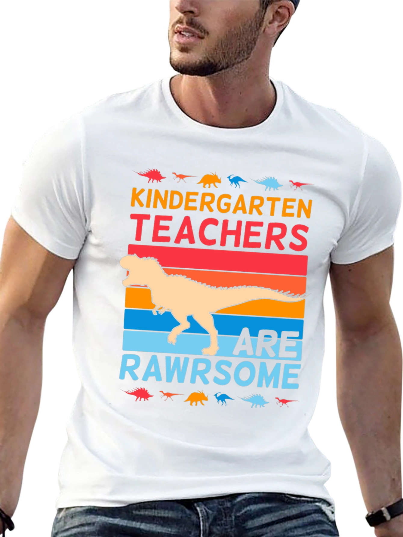 Kindergarten Teachers Are Rawrsome T-Shirt