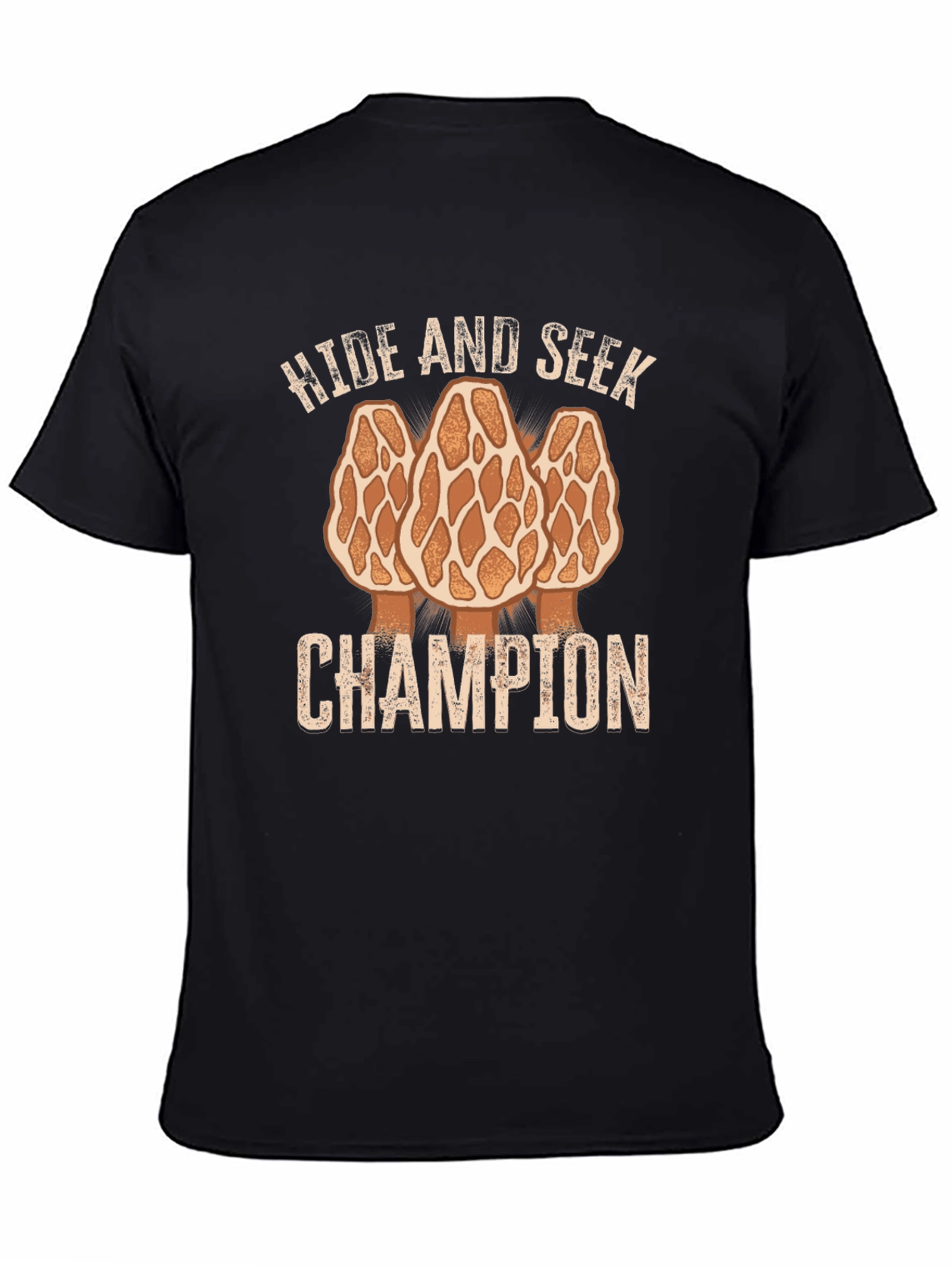 Hide and Seek Champion Morel Mushroom T-Shirt