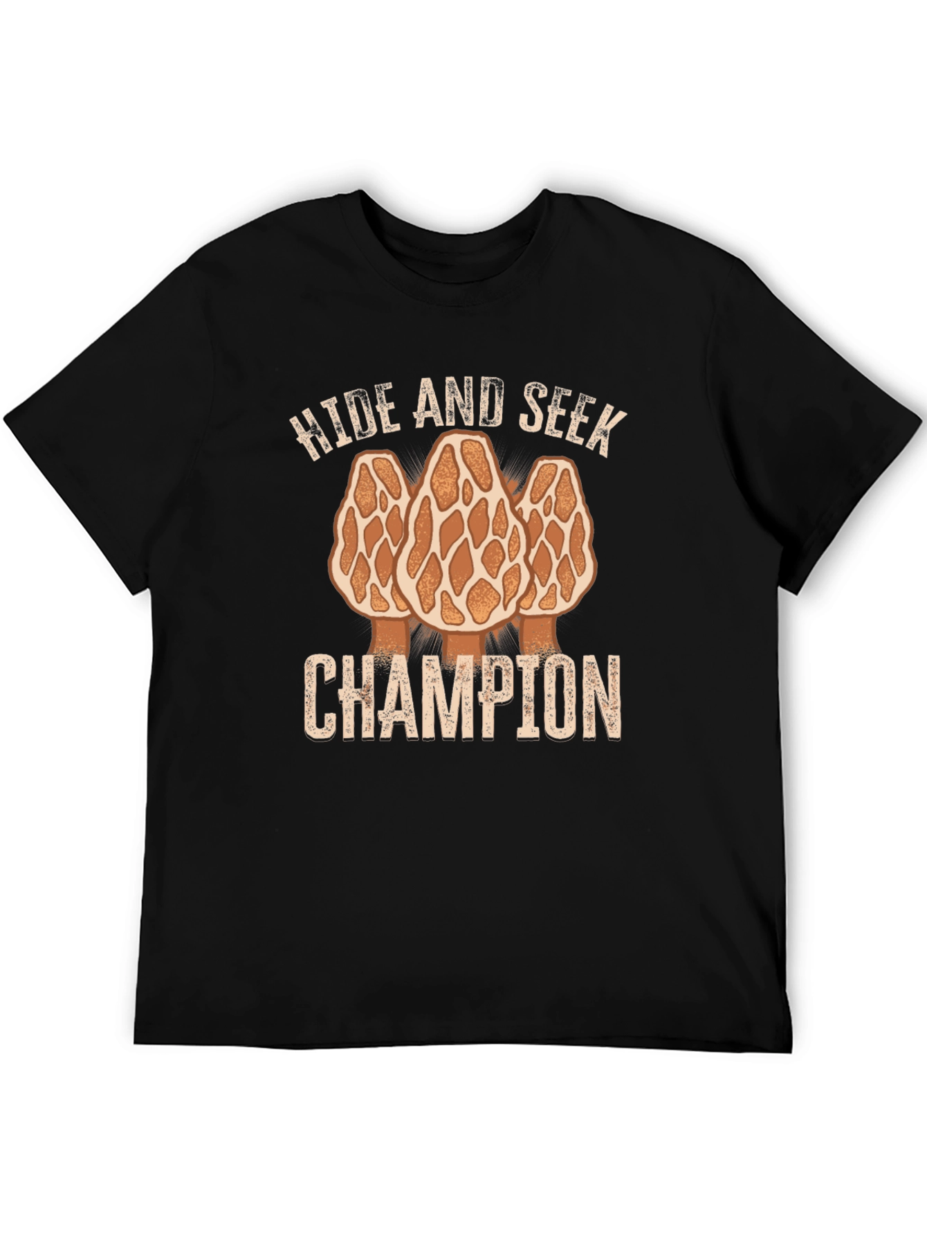 Hide and Seek Champion Morel Mushroom T-Shirt