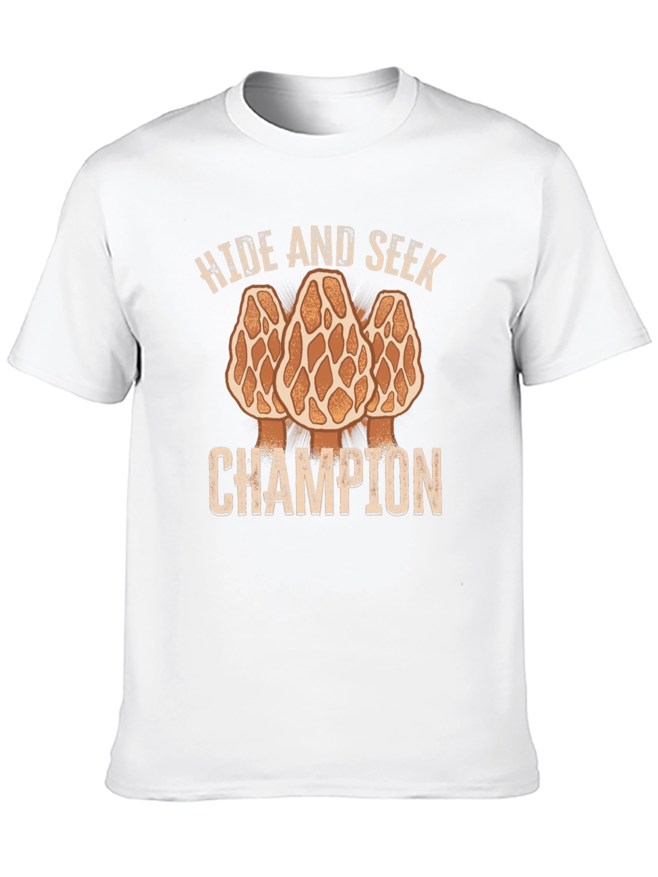 Hide and Seek Champion Morel Mushroom T-Shirt