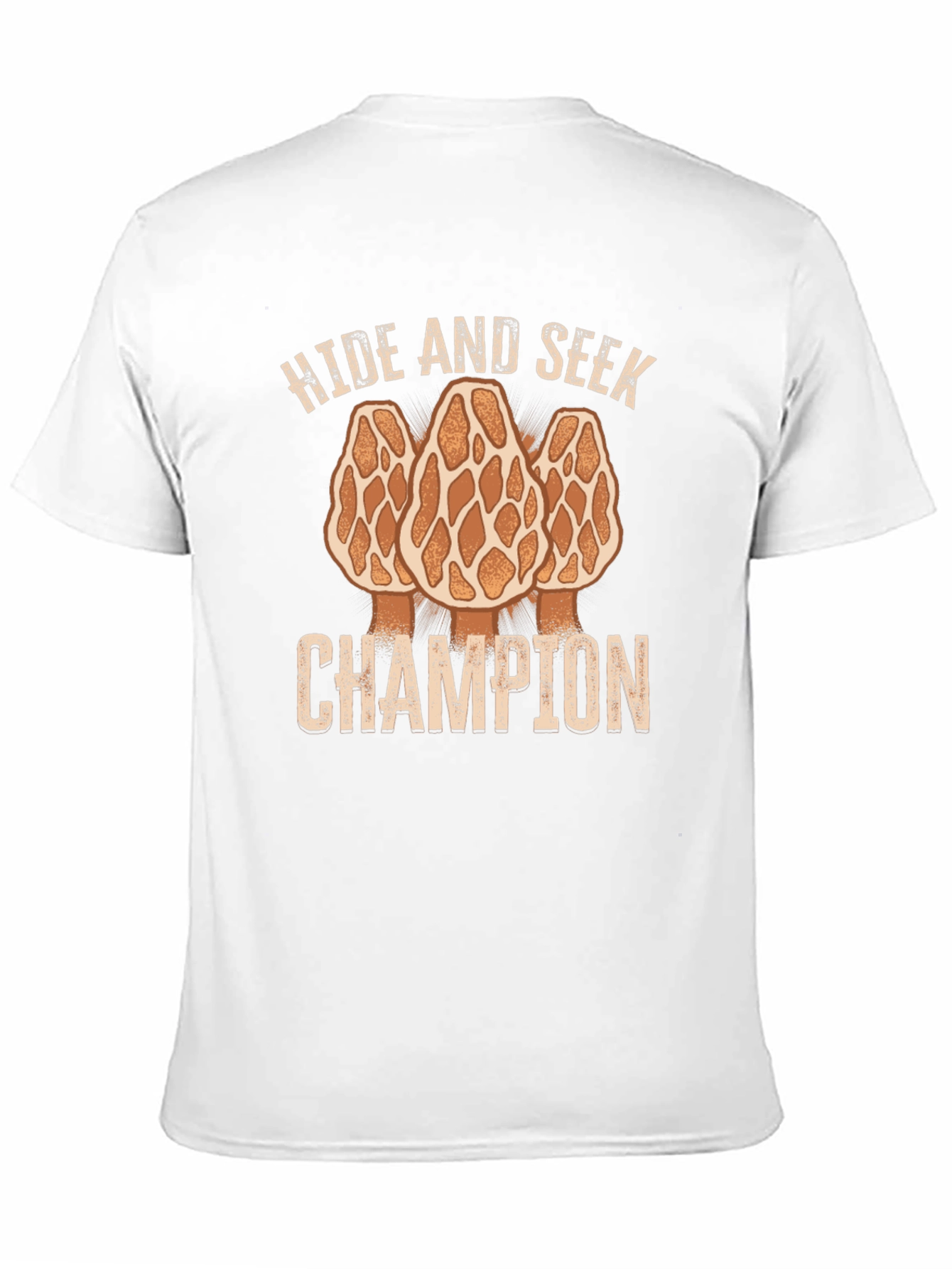 Hide and Seek Champion Morel Mushroom T-Shirt